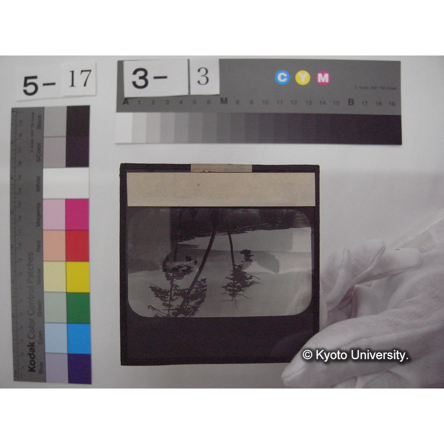 スライド(ガラス種板): T03 Lake Suwa, an example with low digital mass. (1)