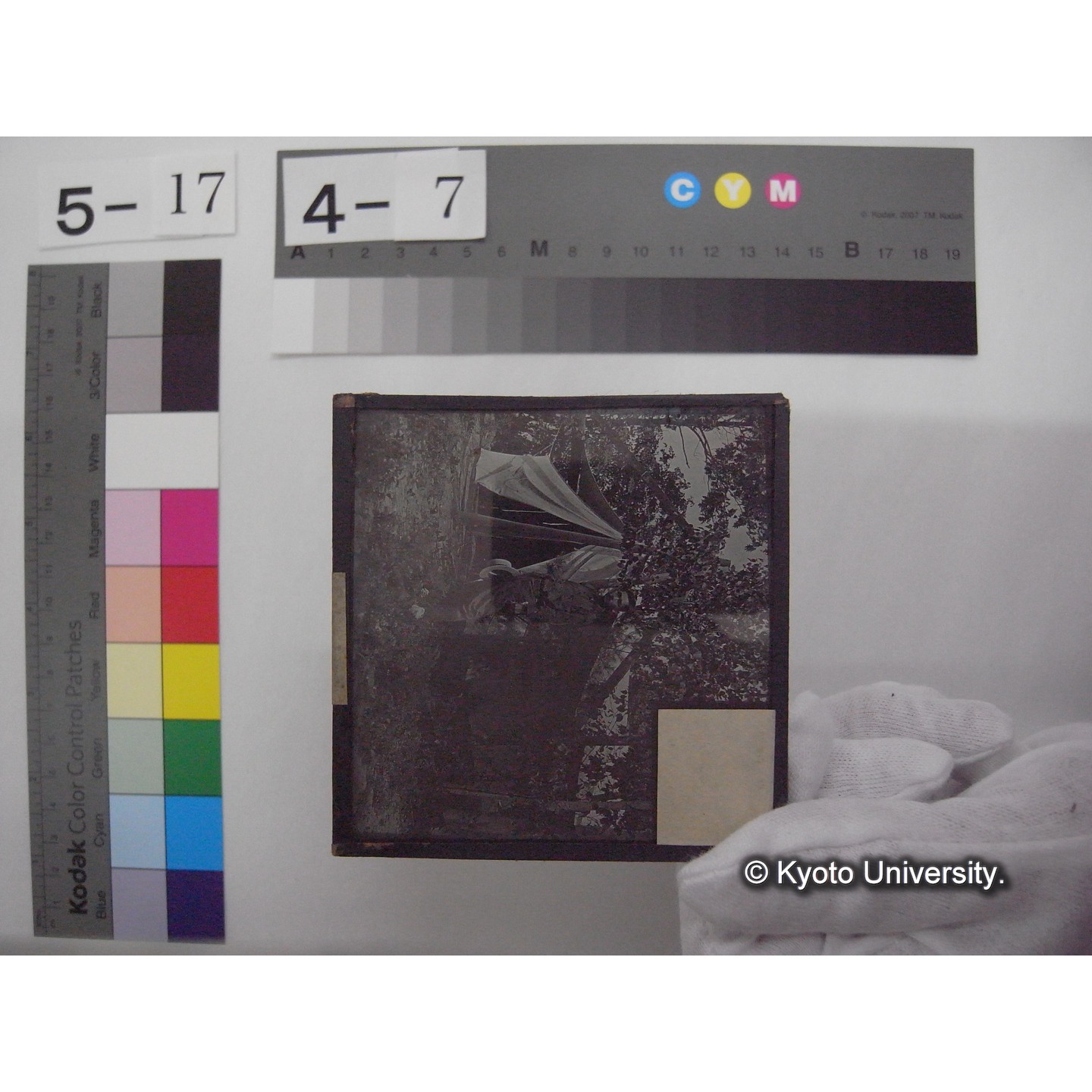 スライド(ガラス種板): S47 Freshwater Biological Station, a faculty tent taken by T.Kawamura . (1)