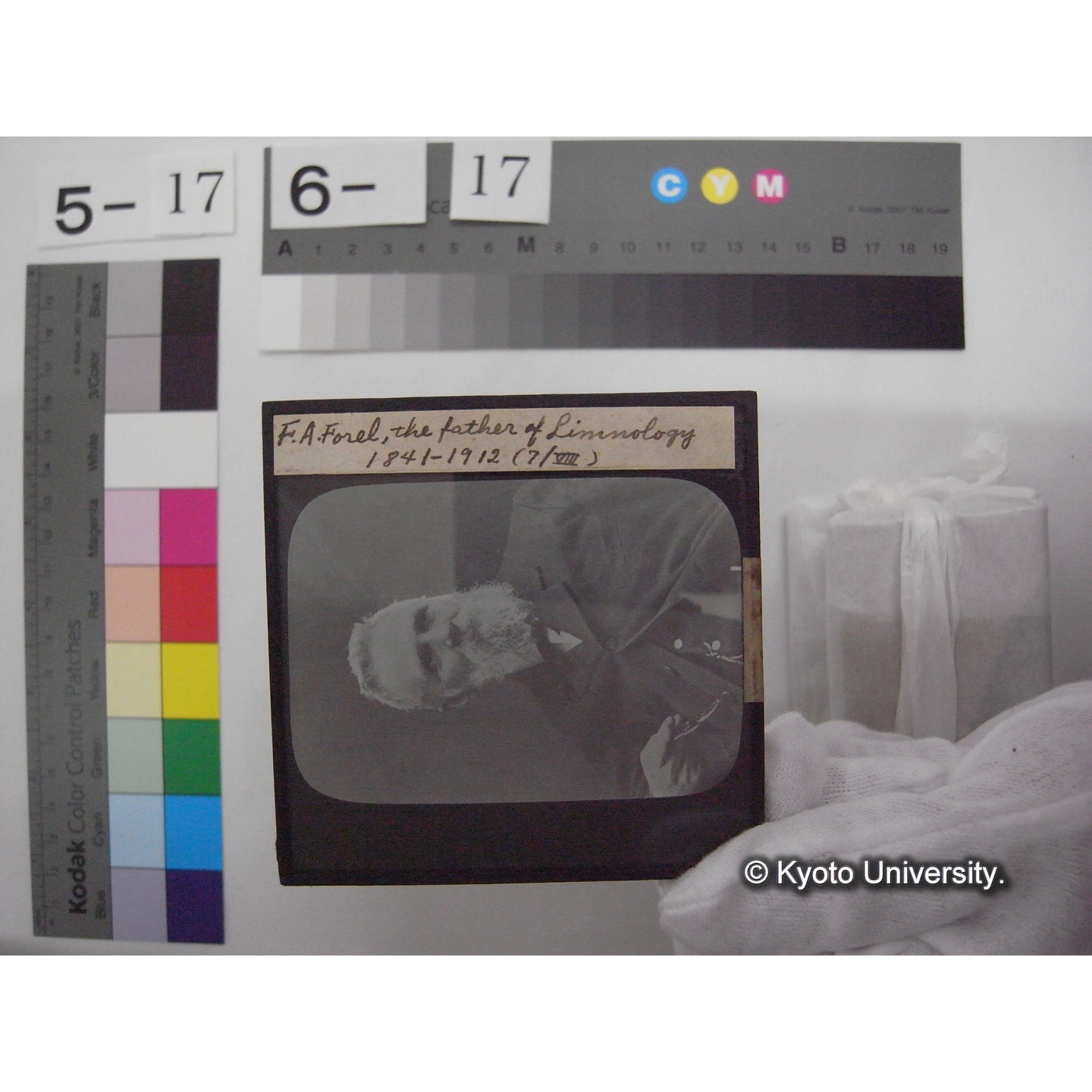 スライド(ガラス種板): S03 F.A.Forel, the father of Limnology, 1841-1912 (7/_). (1)