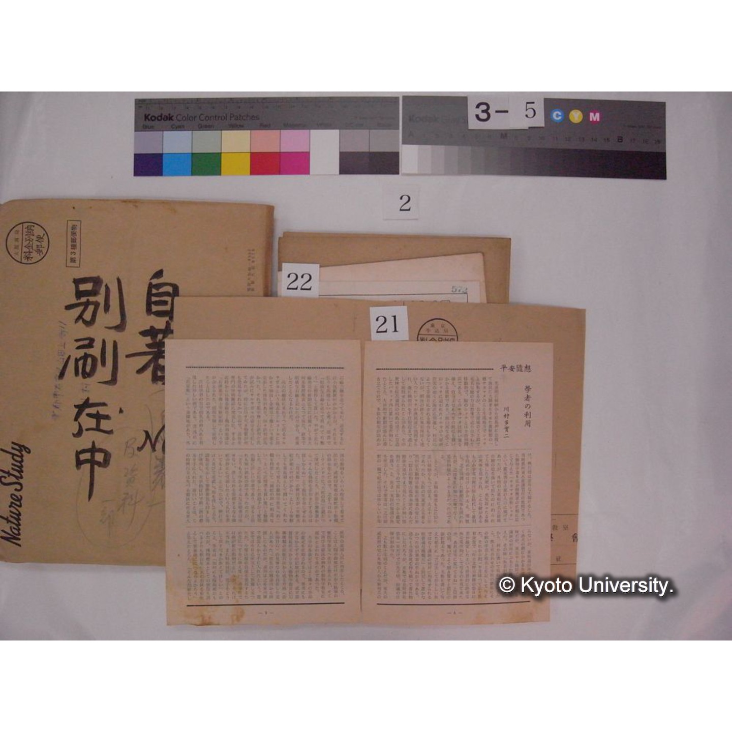 別刷・抜刷等 (「自著No.2/別刷在中」) (35)