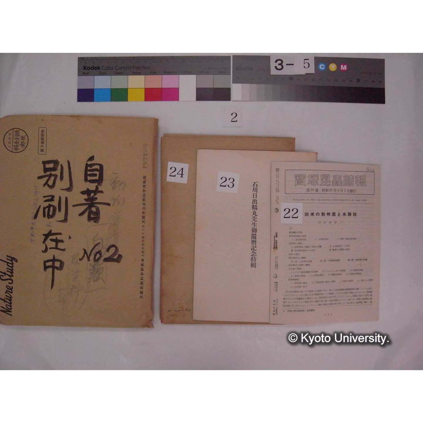 別刷・抜刷等 (「自著No.2/別刷在中」) (36)