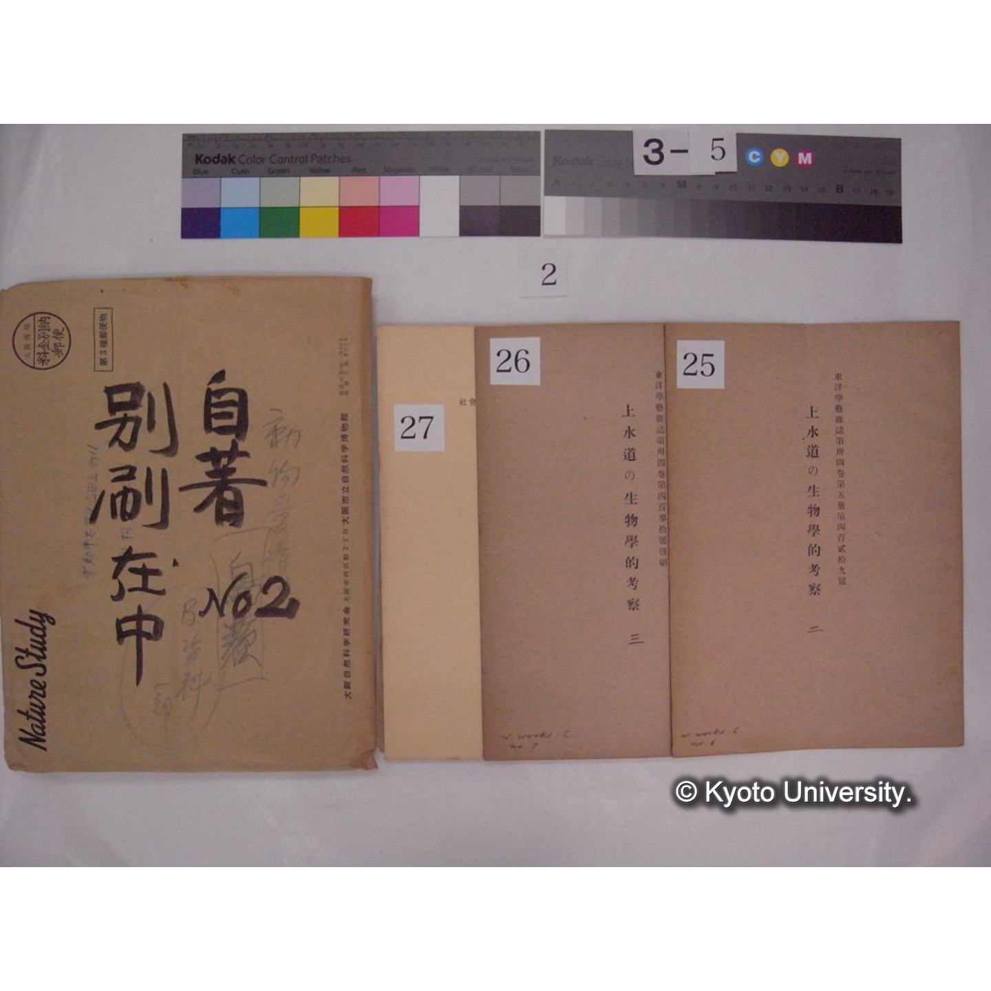 別刷・抜刷等 (「自著No.2/別刷在中」) (38)