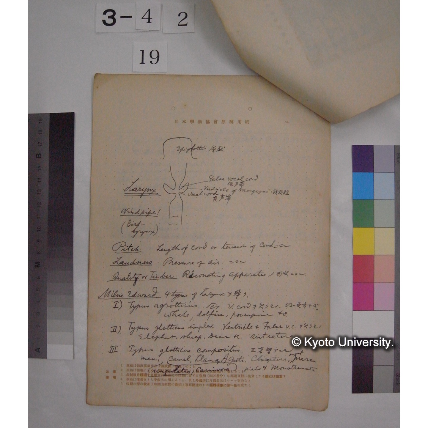 鳥歌研究旧稿綴り ; 外国学者の所説梗概 / (川村多實二) (4)