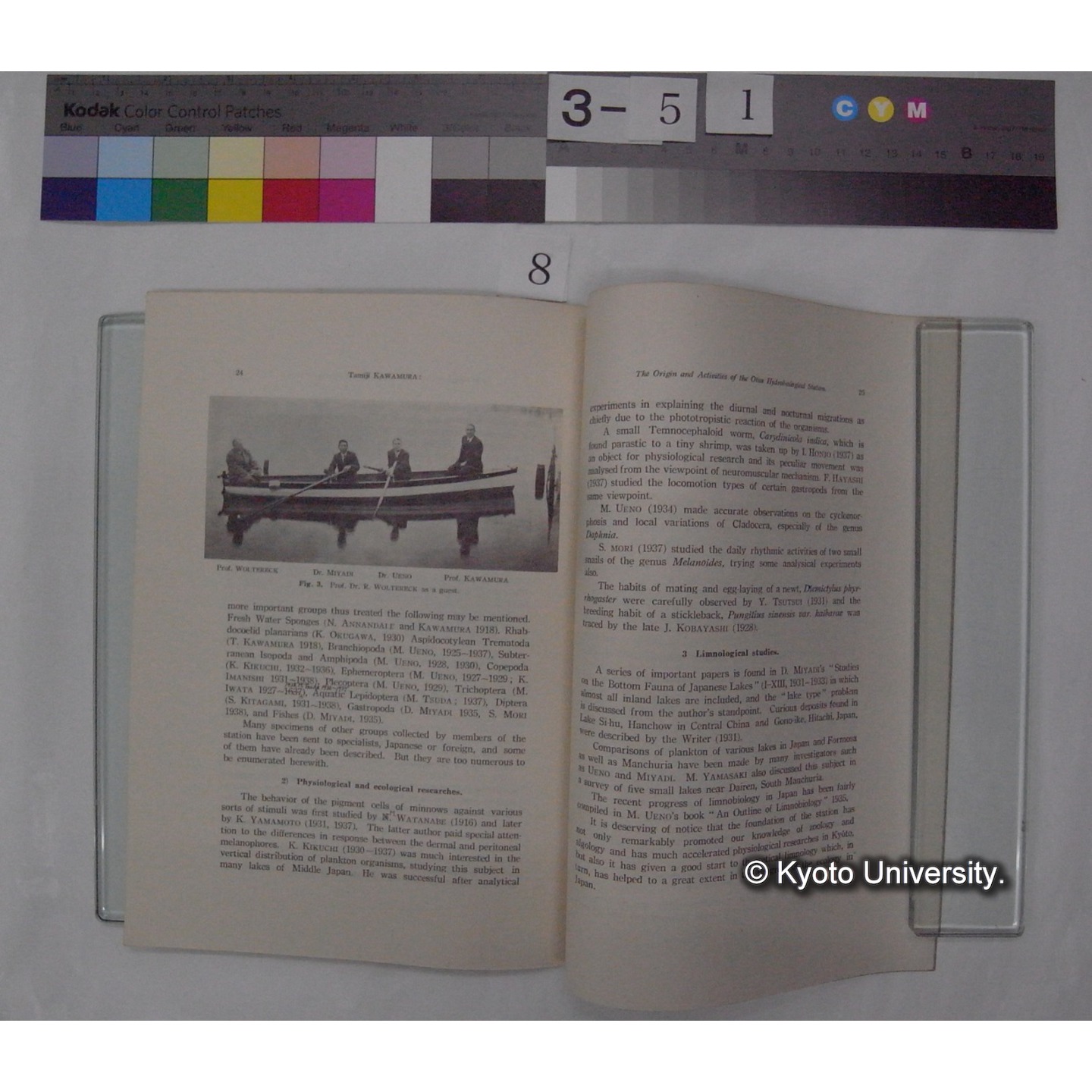 The Origin and Activities of the Otsu Hydrobiological Station / by Tamiji KAWAMURA (Reprinted from the "Collected Papers, a tribute to Prof. Hideturumaru ISIKAWA, in Cereblation of his sixtieth Birthday") (4)