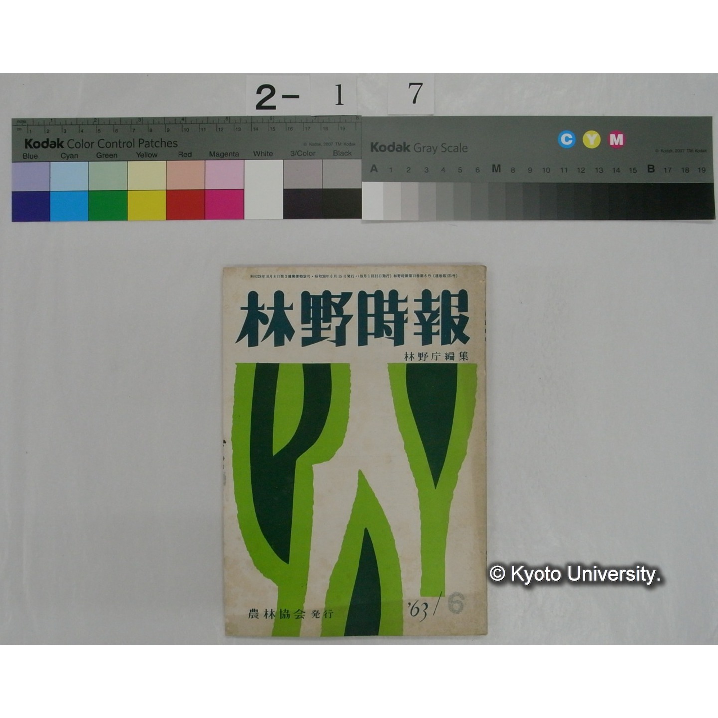 林野時報 11巻6号 / 林野庁編集 (1)