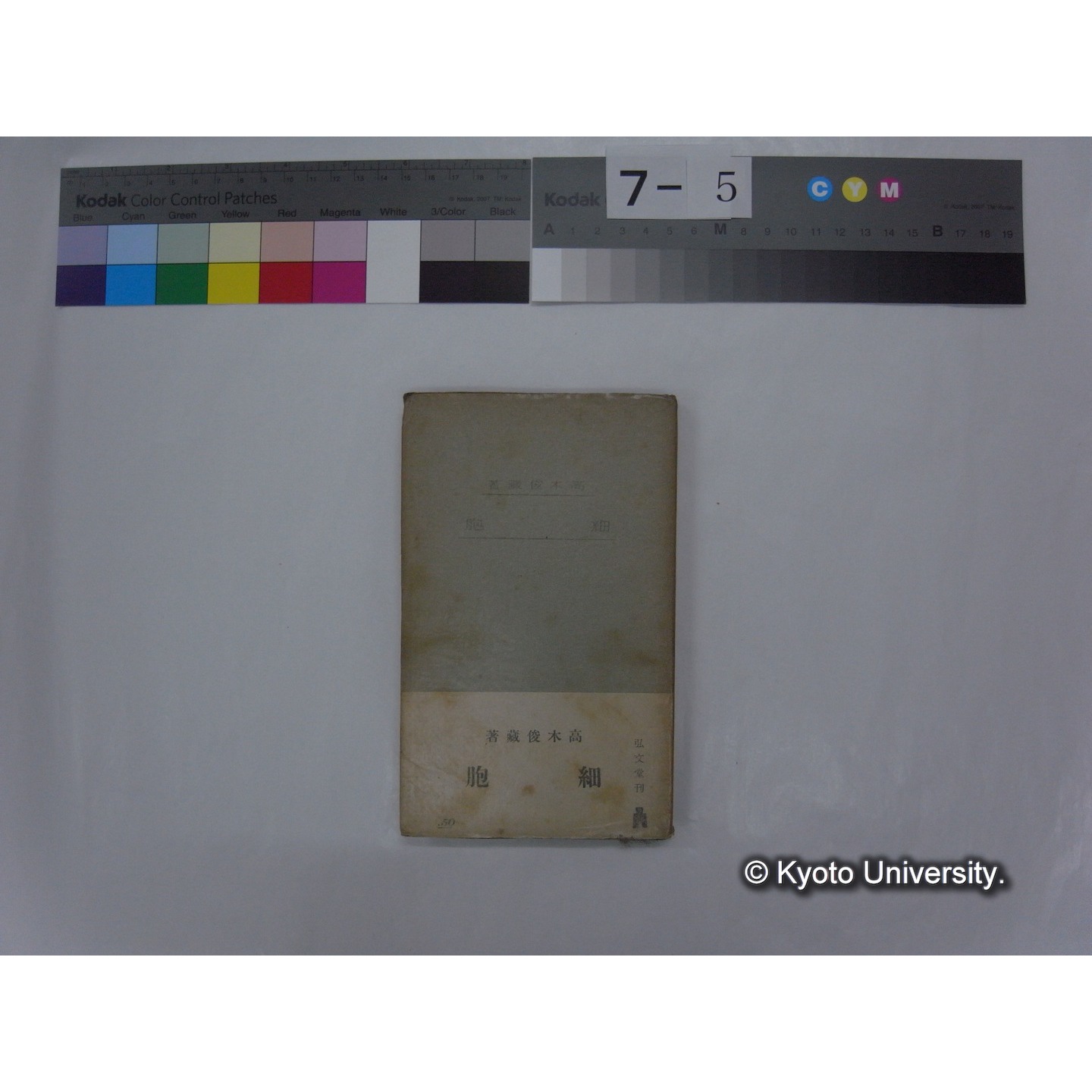 細胞 / 高木俊蔵著 (1)