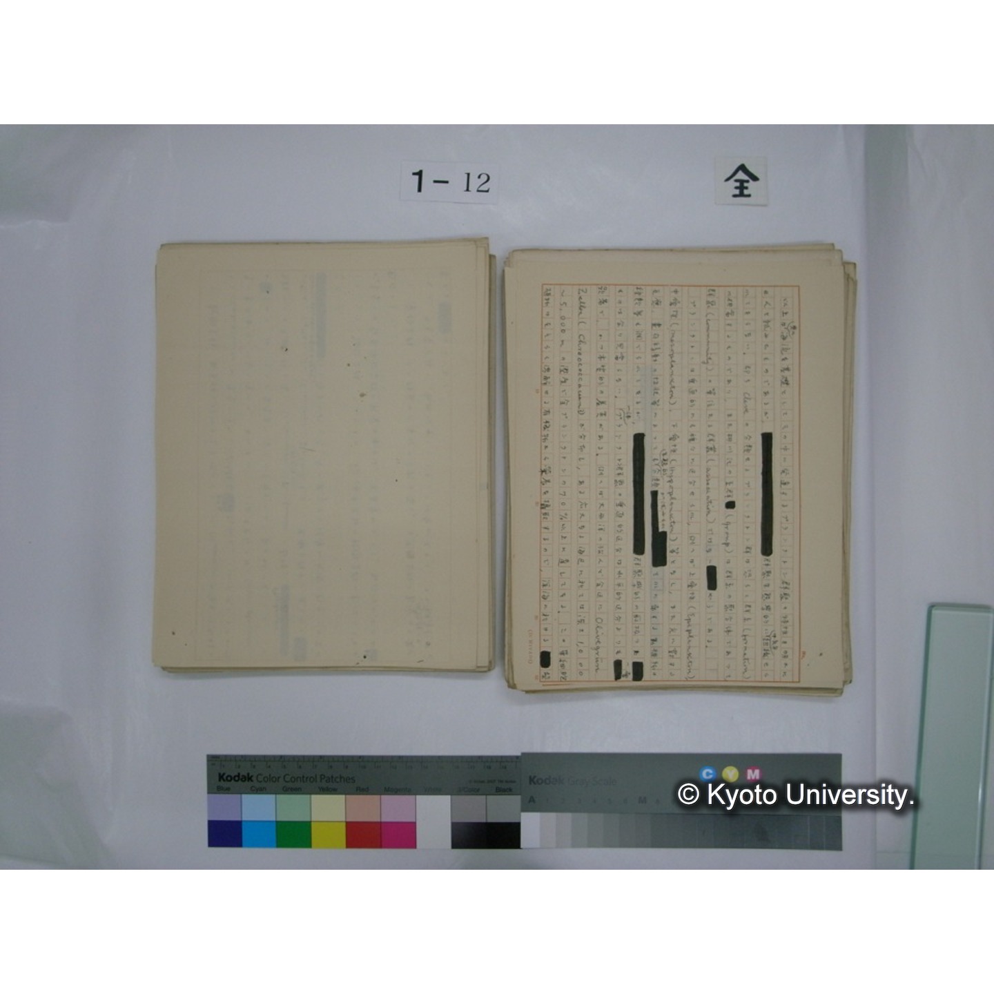 (水生生物) [直筆原稿] / (川村多實二) (71)