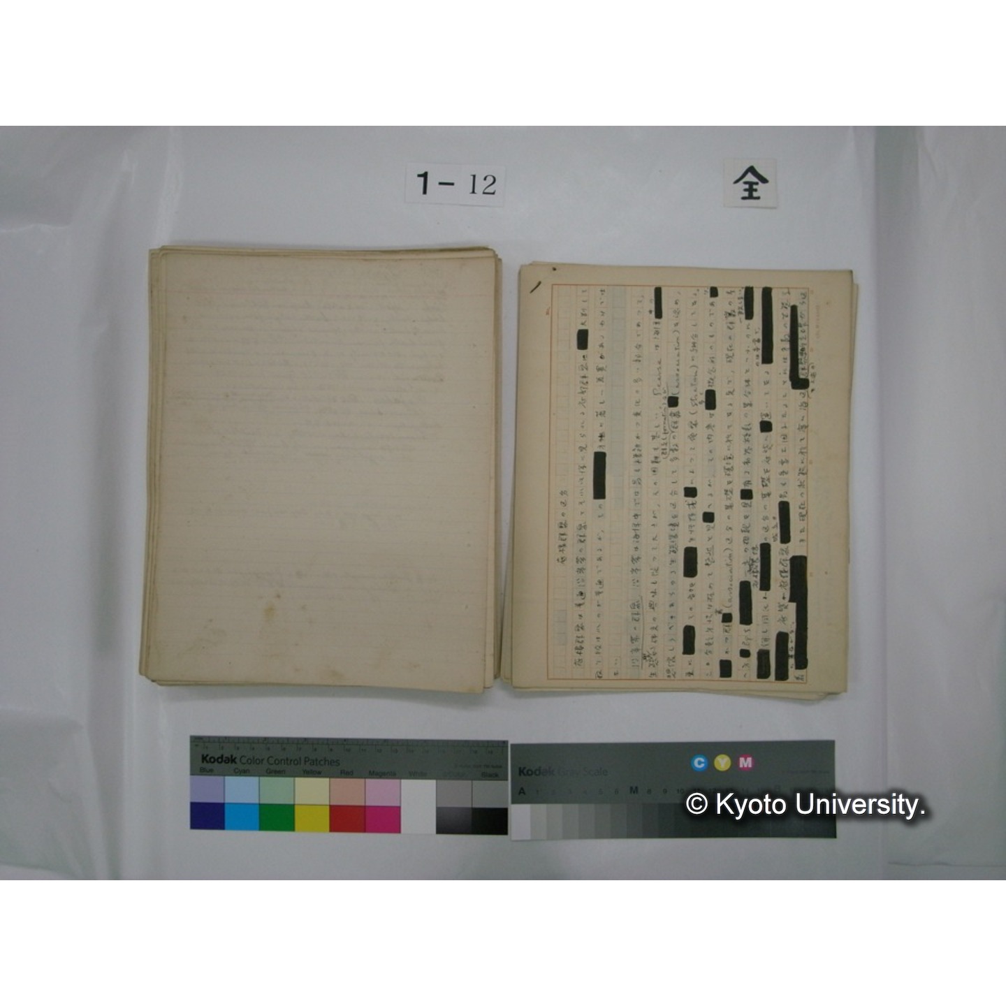 (水生生物) [直筆原稿] / (川村多實二) (135)