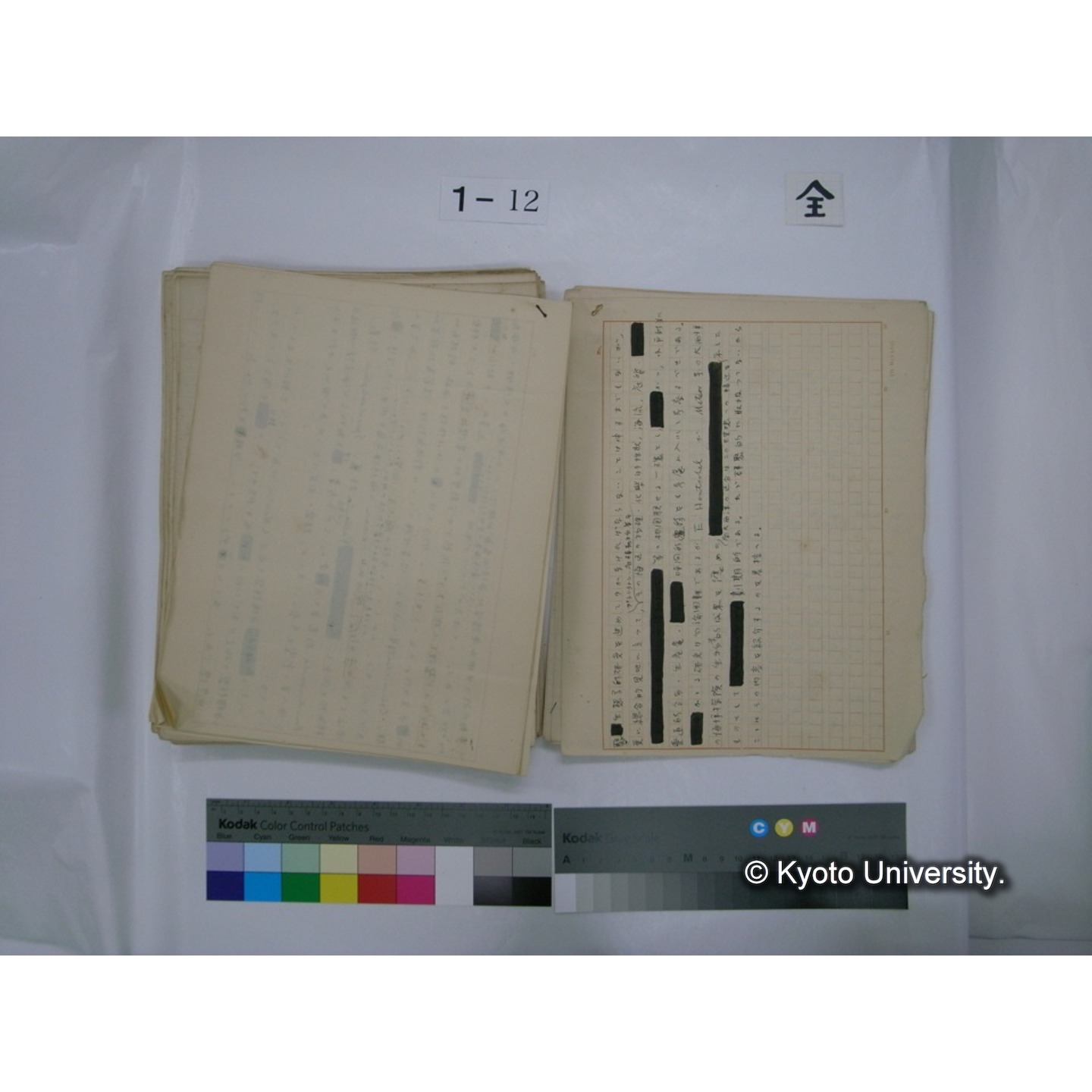 (水生生物) [直筆原稿] / (川村多實二) (144)