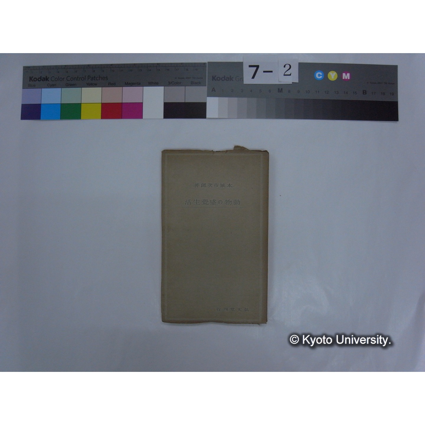 動物の感覚生活 / 本城市次郎著 (1)