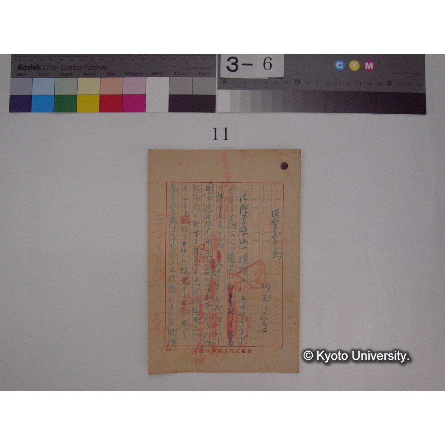 滋賀県の鳥 / 川村多實二 [直筆原稿] (1)