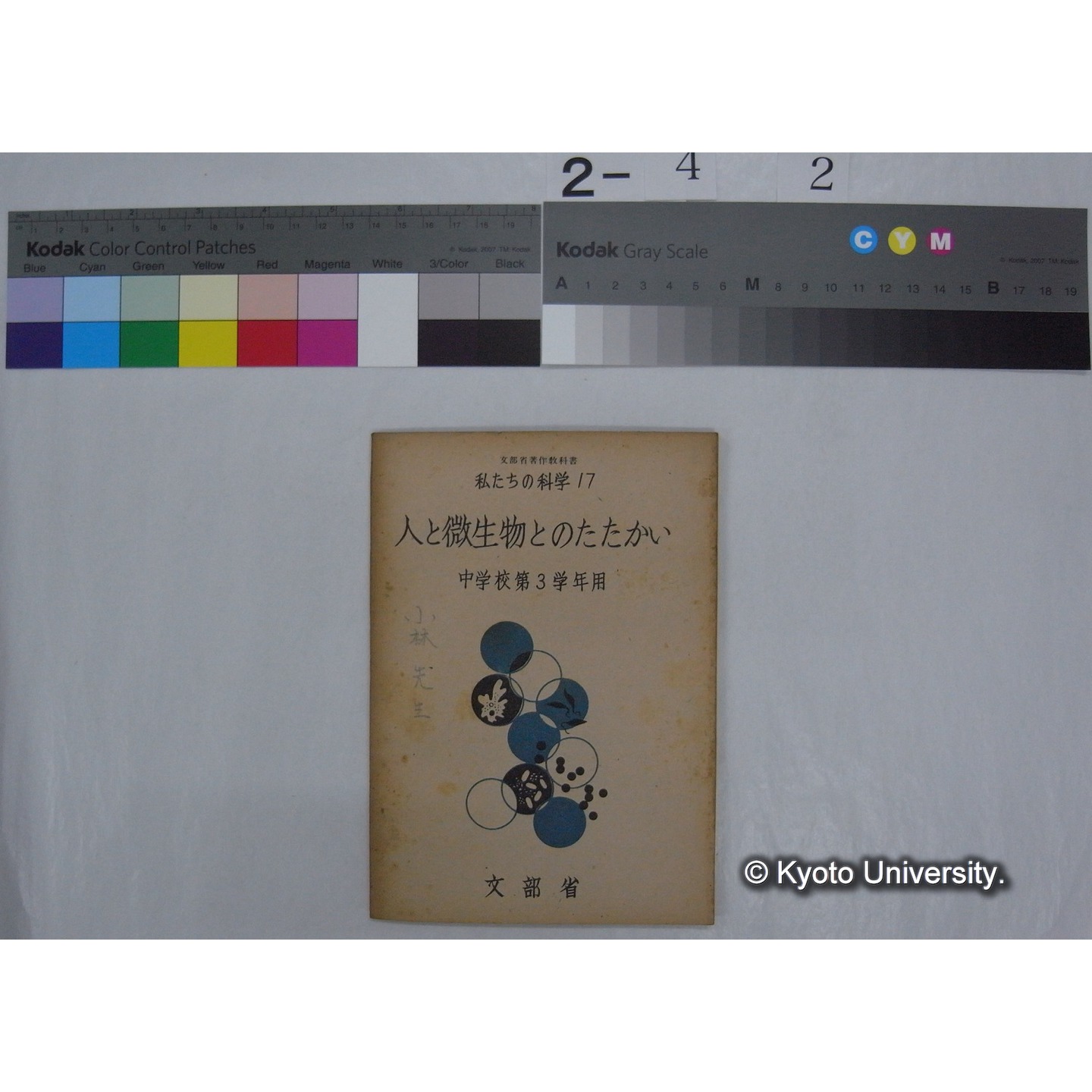 人と微生物とのたたかい : 中学校第3学年用 / 文部省 (私たちの科学; 17 ) (1)