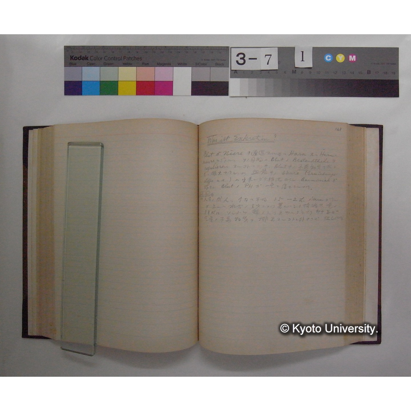 Vergleichende Physiologie (Band7: Sekretion u. Exkretion) (比較生理学 巻7 分泌と排出) [翻訳ノート製本か] (16)