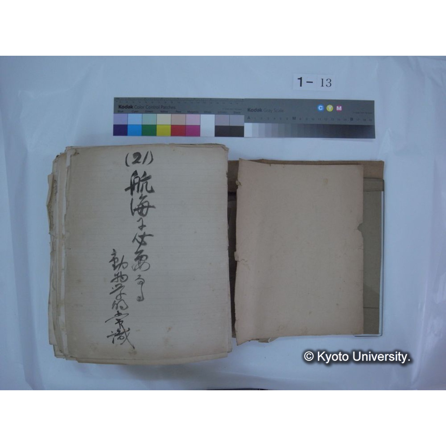 自著旧文 [直筆・著作複写・抜き刷りなど] / 川村多實二 (8)