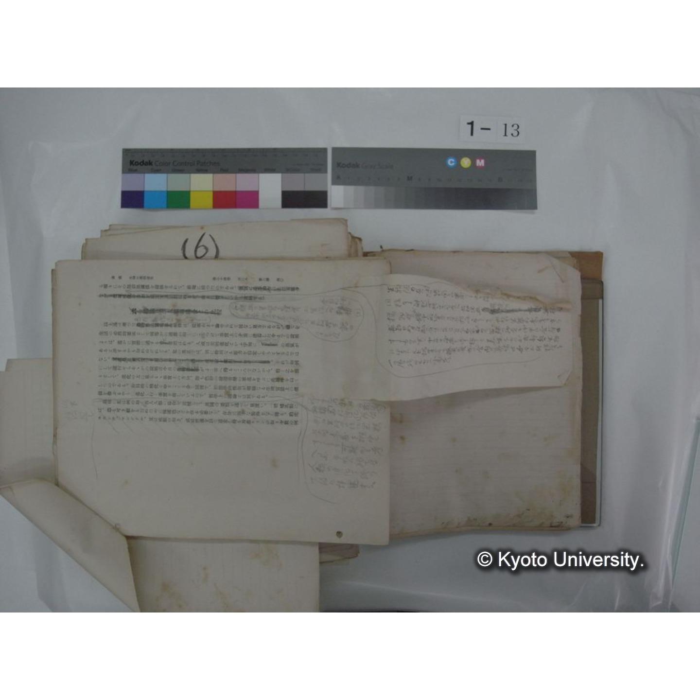 自著旧文 [直筆・著作複写・抜き刷りなど] / 川村多實二 (14)