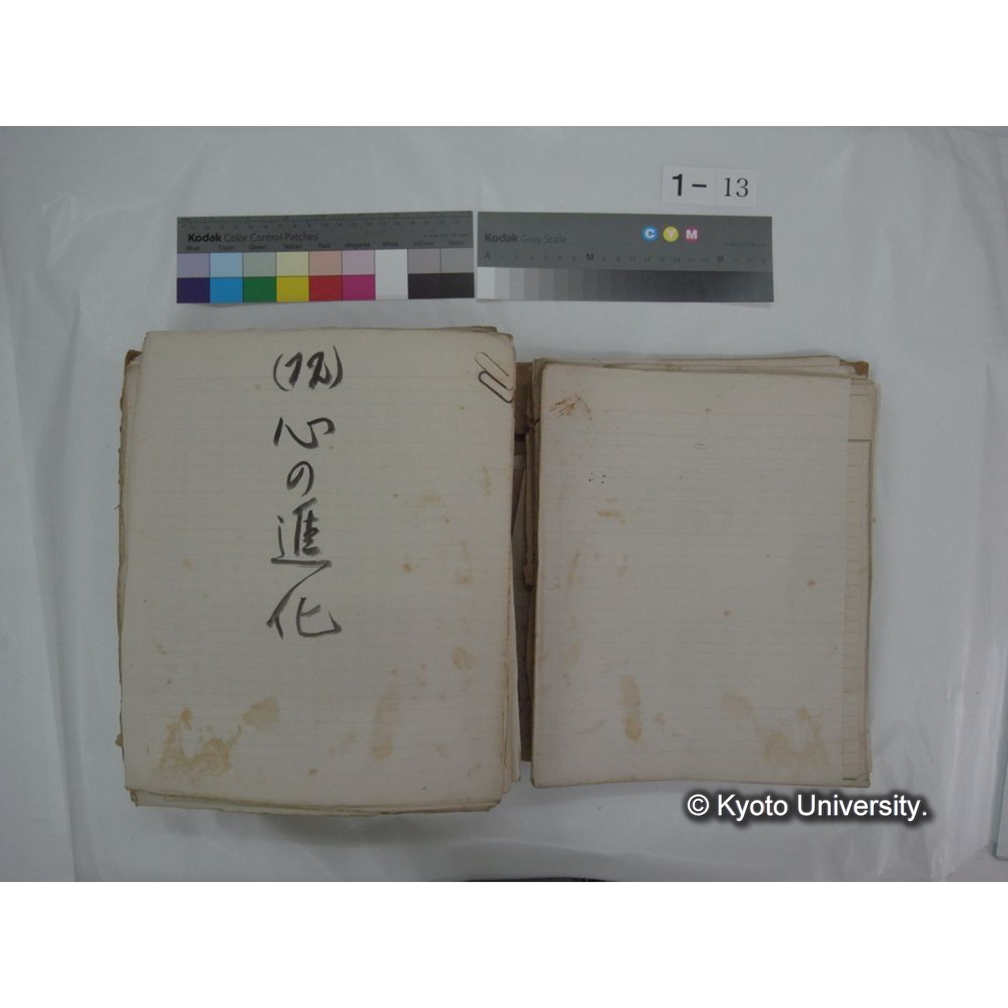 自著旧文 [直筆・著作複写・抜き刷りなど] / 川村多實二 (24)