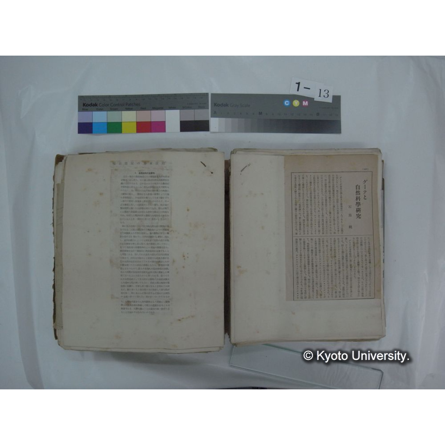 自著旧文 [直筆・著作複写・抜き刷りなど] / 川村多實二 (48)