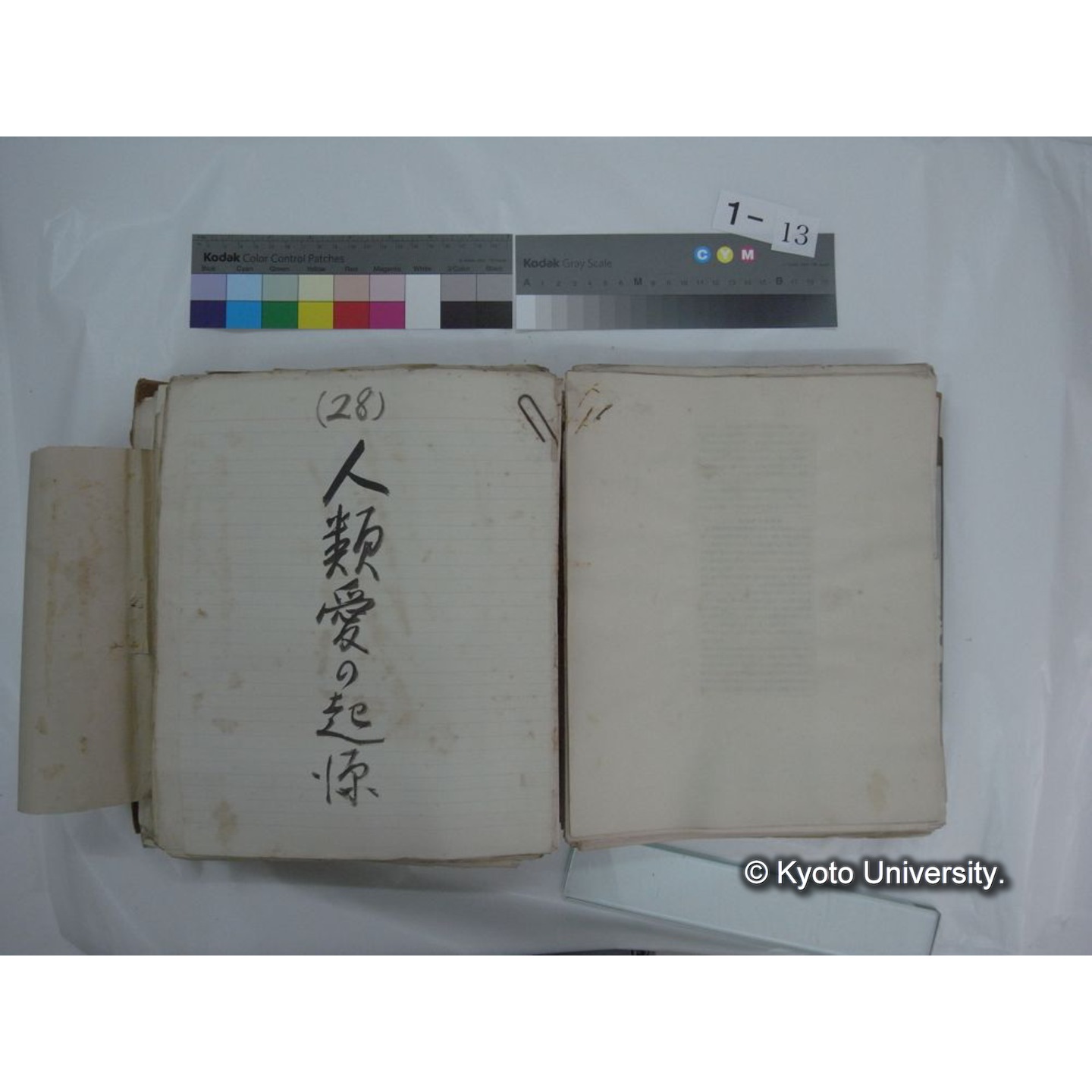 自著旧文 [直筆・著作複写・抜き刷りなど] / 川村多實二 (50)