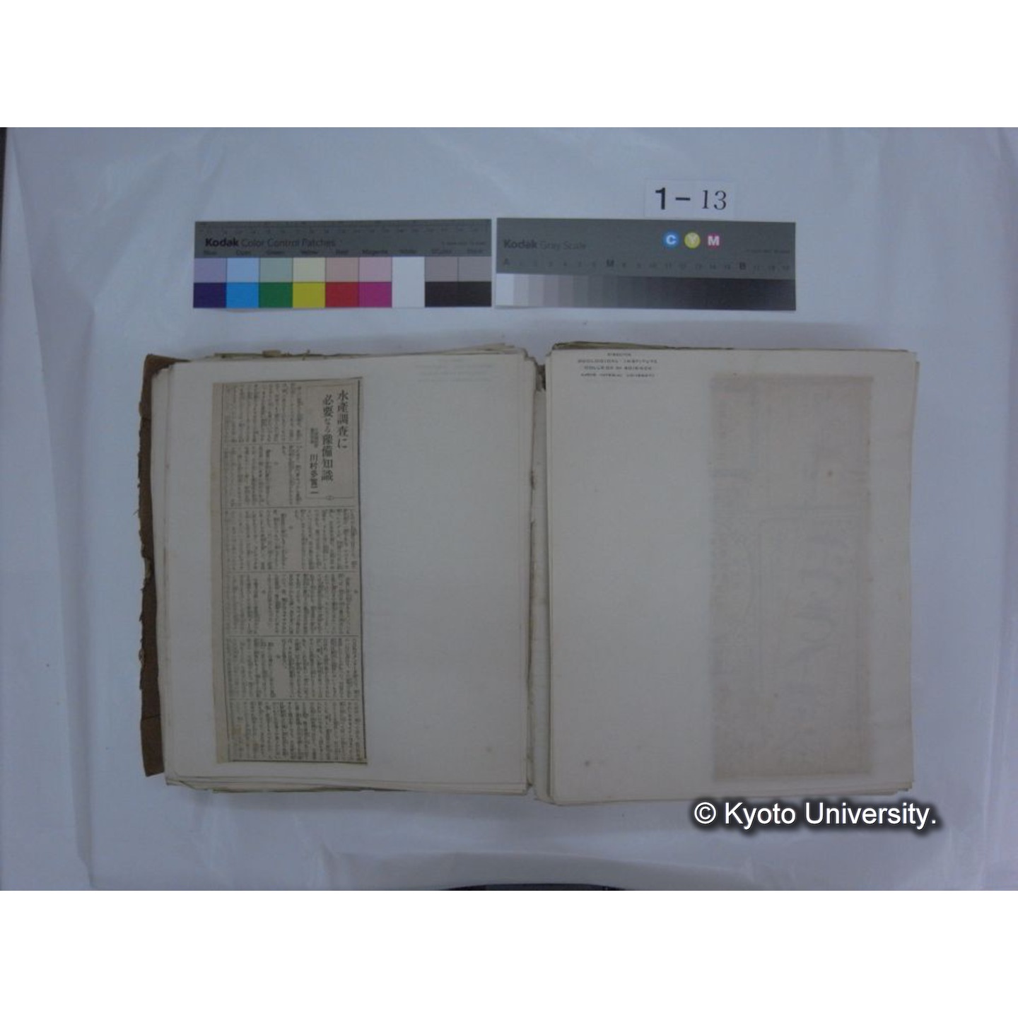 自著旧文 [直筆・著作複写・抜き刷りなど] / 川村多實二 (107)