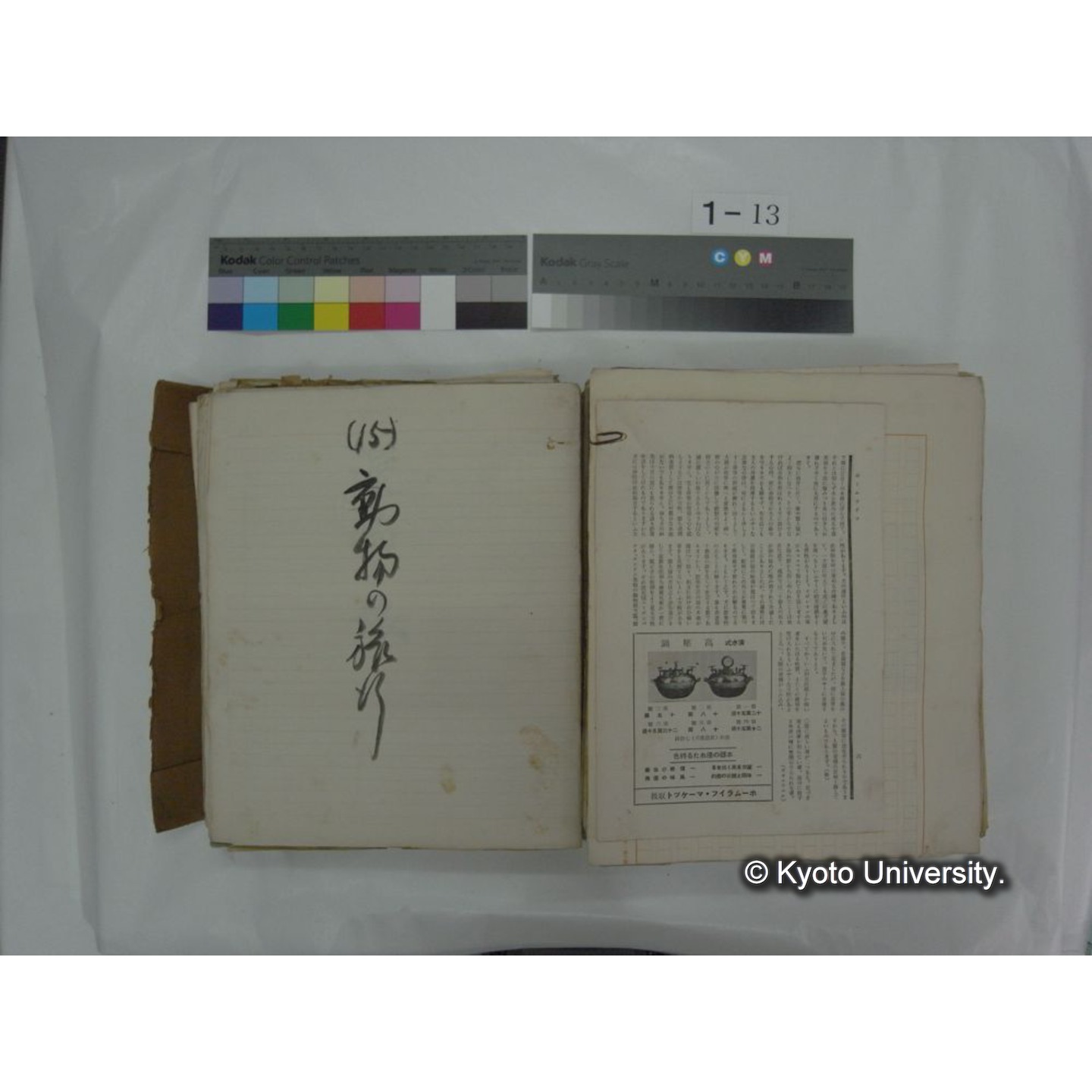 自著旧文 [直筆・著作複写・抜き刷りなど] / 川村多實二 (121)