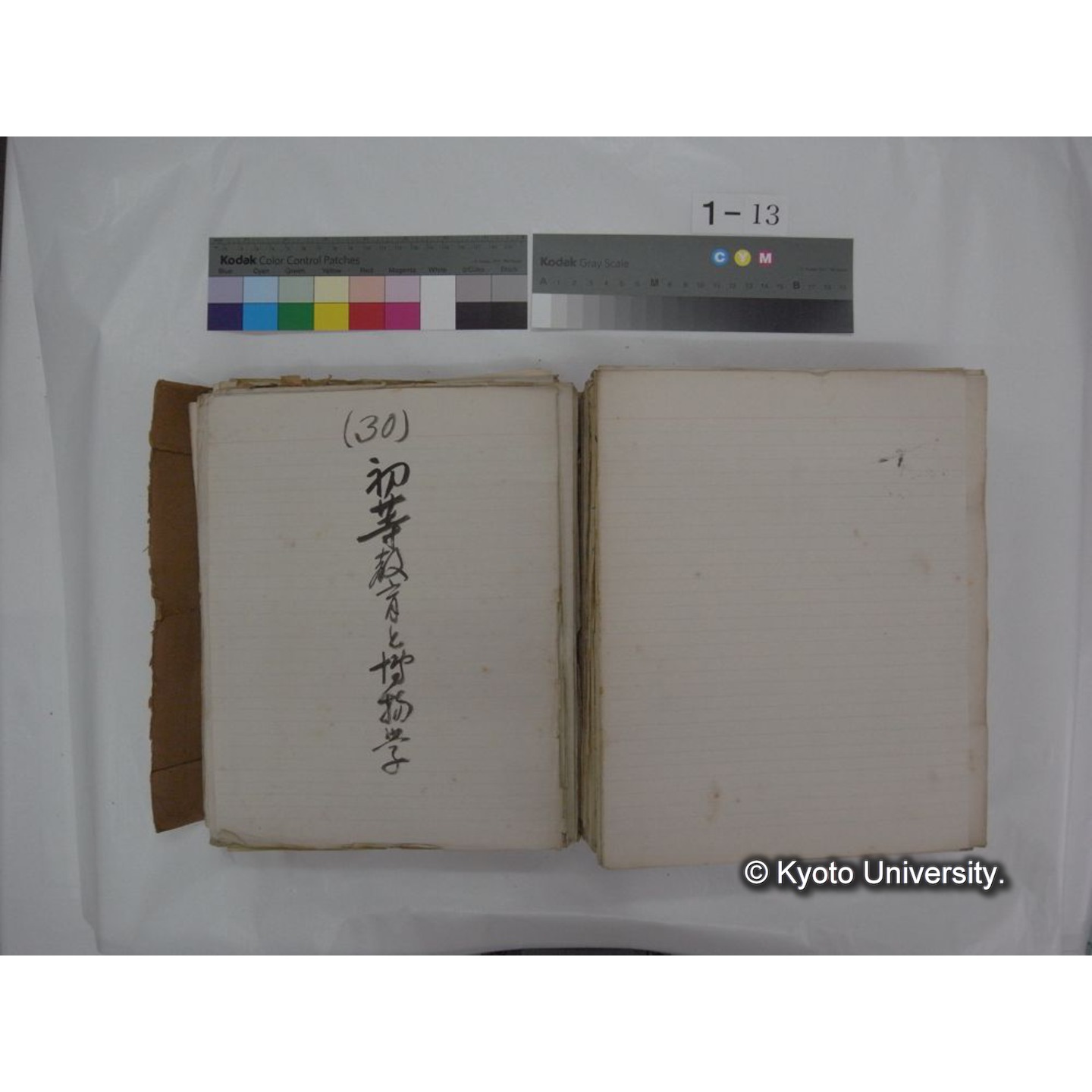 自著旧文 [直筆・著作複写・抜き刷りなど] / 川村多實二 (124)