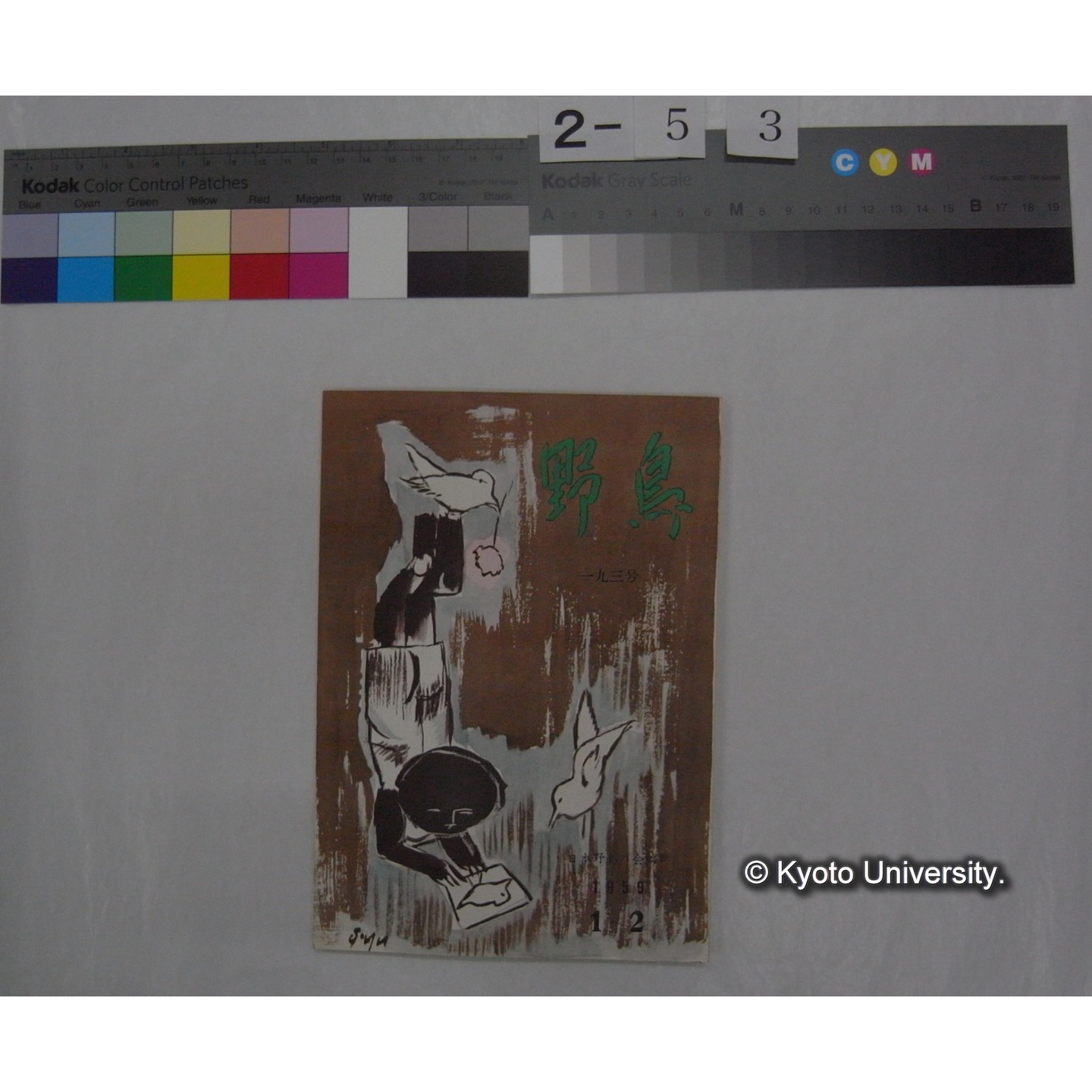 野鳥 (24巻1号,昭和34年1-2) / 日本野鳥の会 (1)