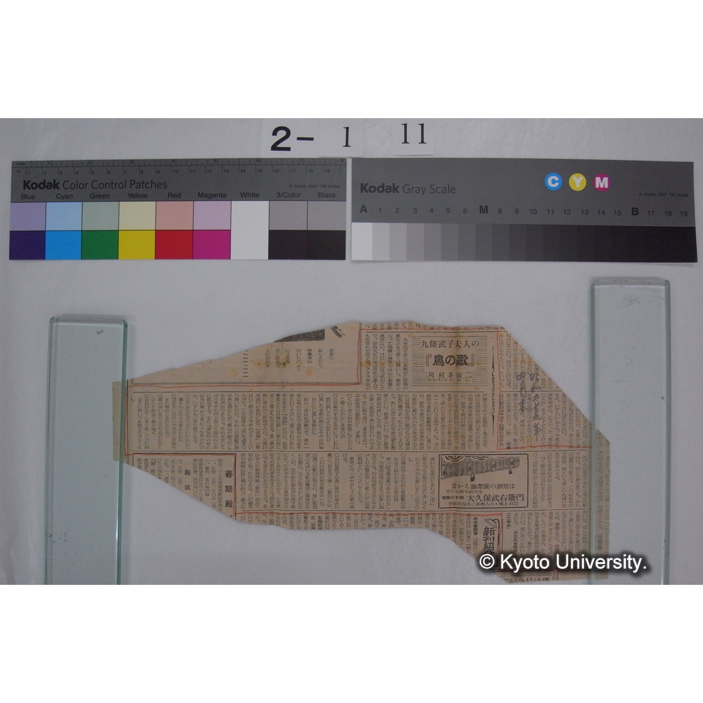 新世間 第2巻7号(昭和23.7) / 世間社 ; 九条武子の「鳥の歌」 [新聞切抜] / 川村多實二 (7)