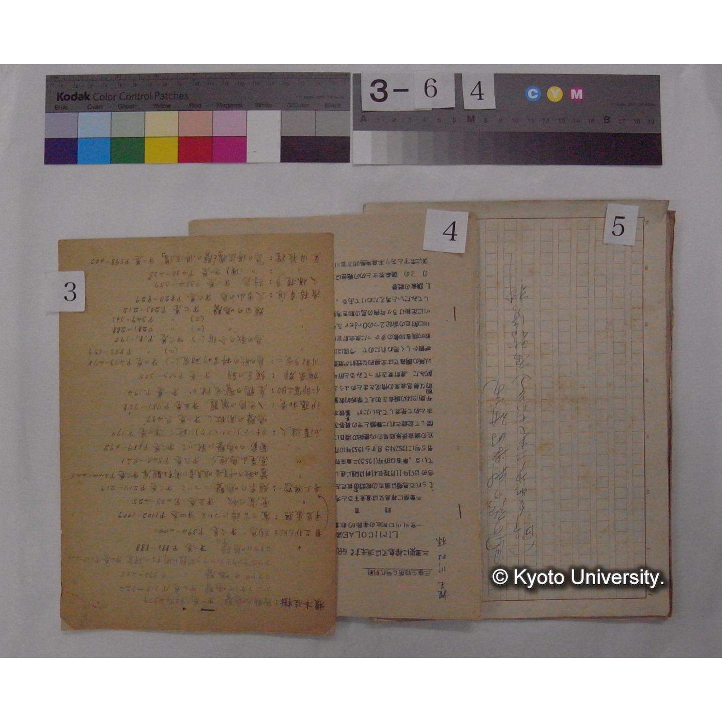 原稿・書簡・資料等 (「京都の鳥」) (7)