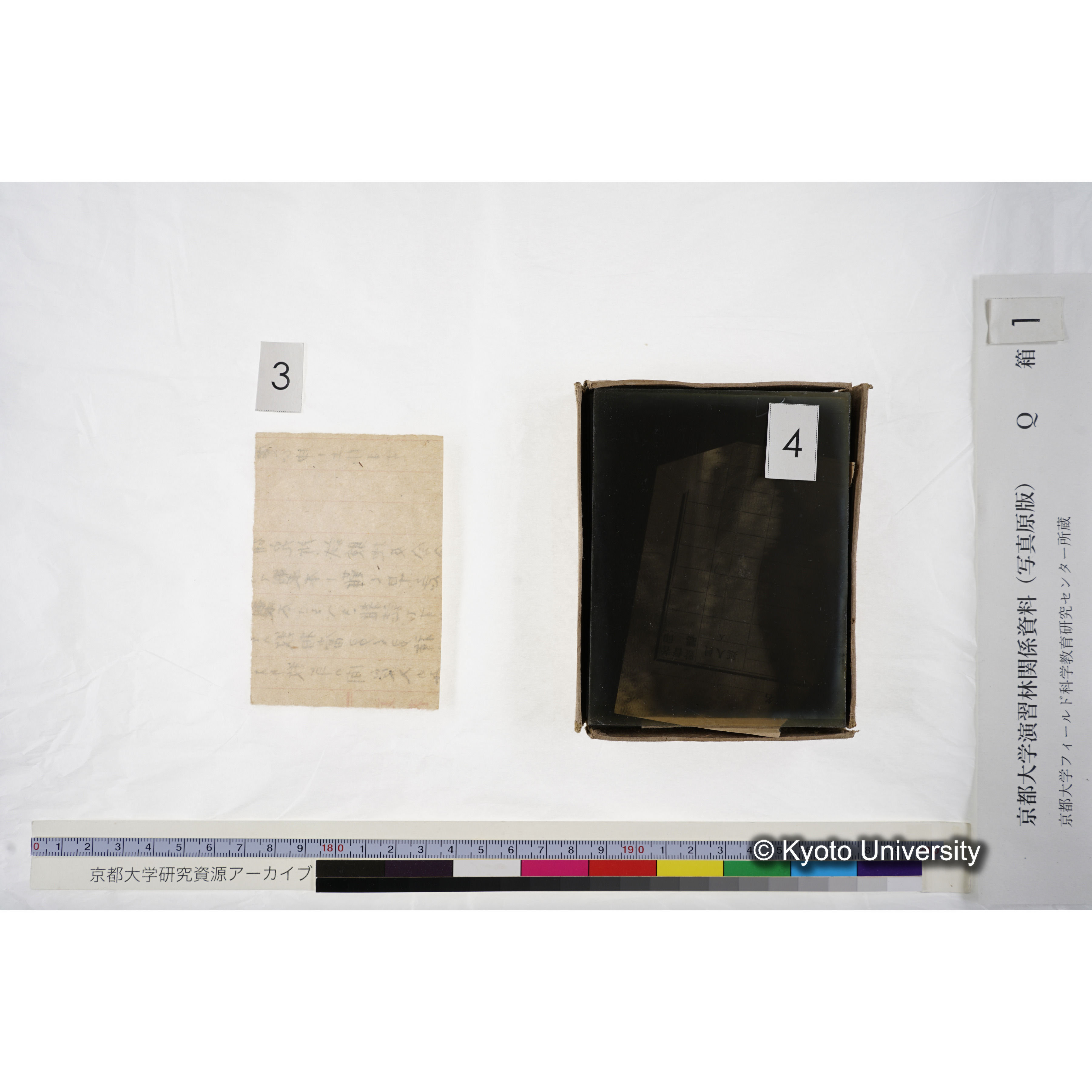 [ガラス乾板Q-箱1] 上賀茂試験地 1. (上加茂試験地建設当時乾板.) (6)