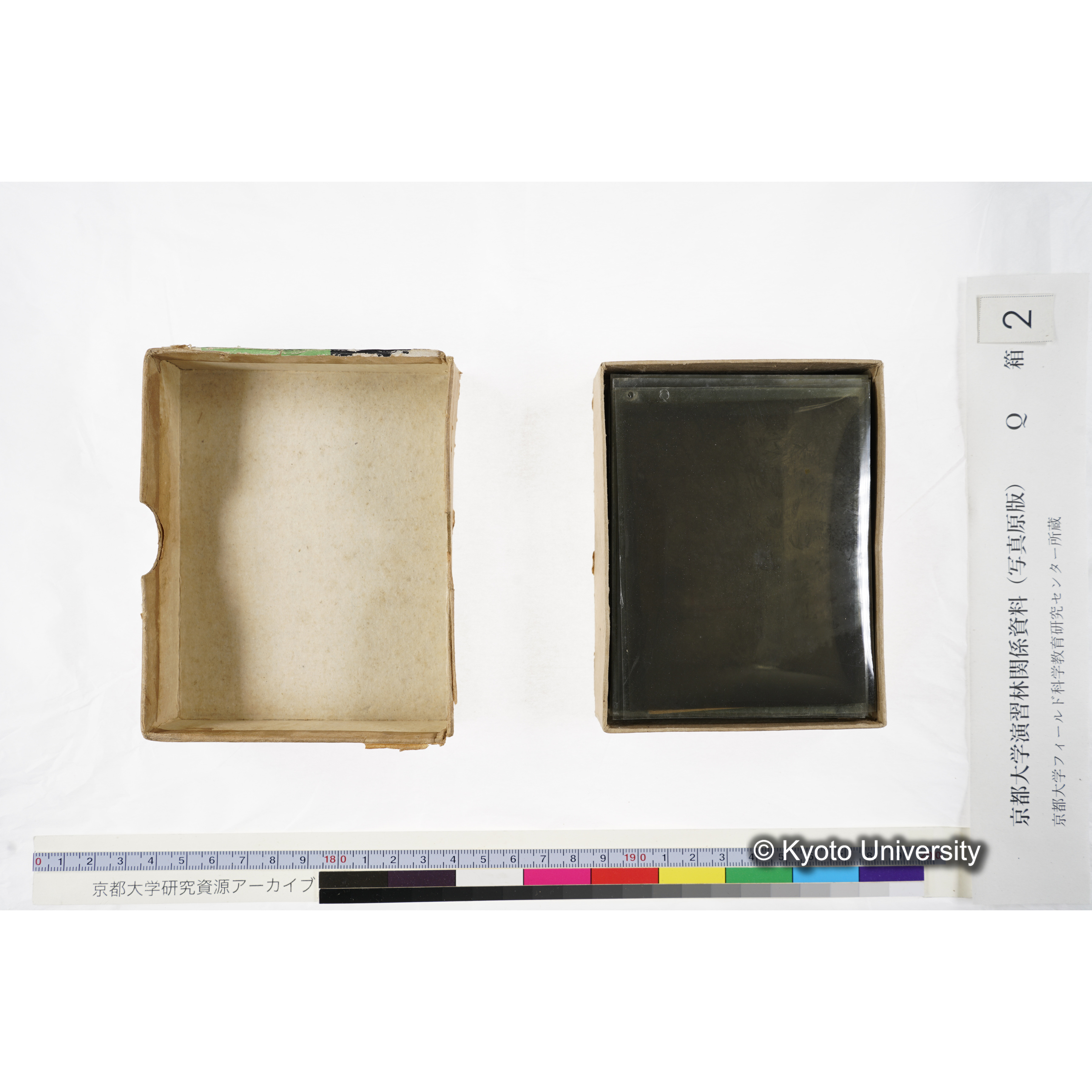 [ガラス乾板Q-箱2] 上賀茂試験地 2. (4)