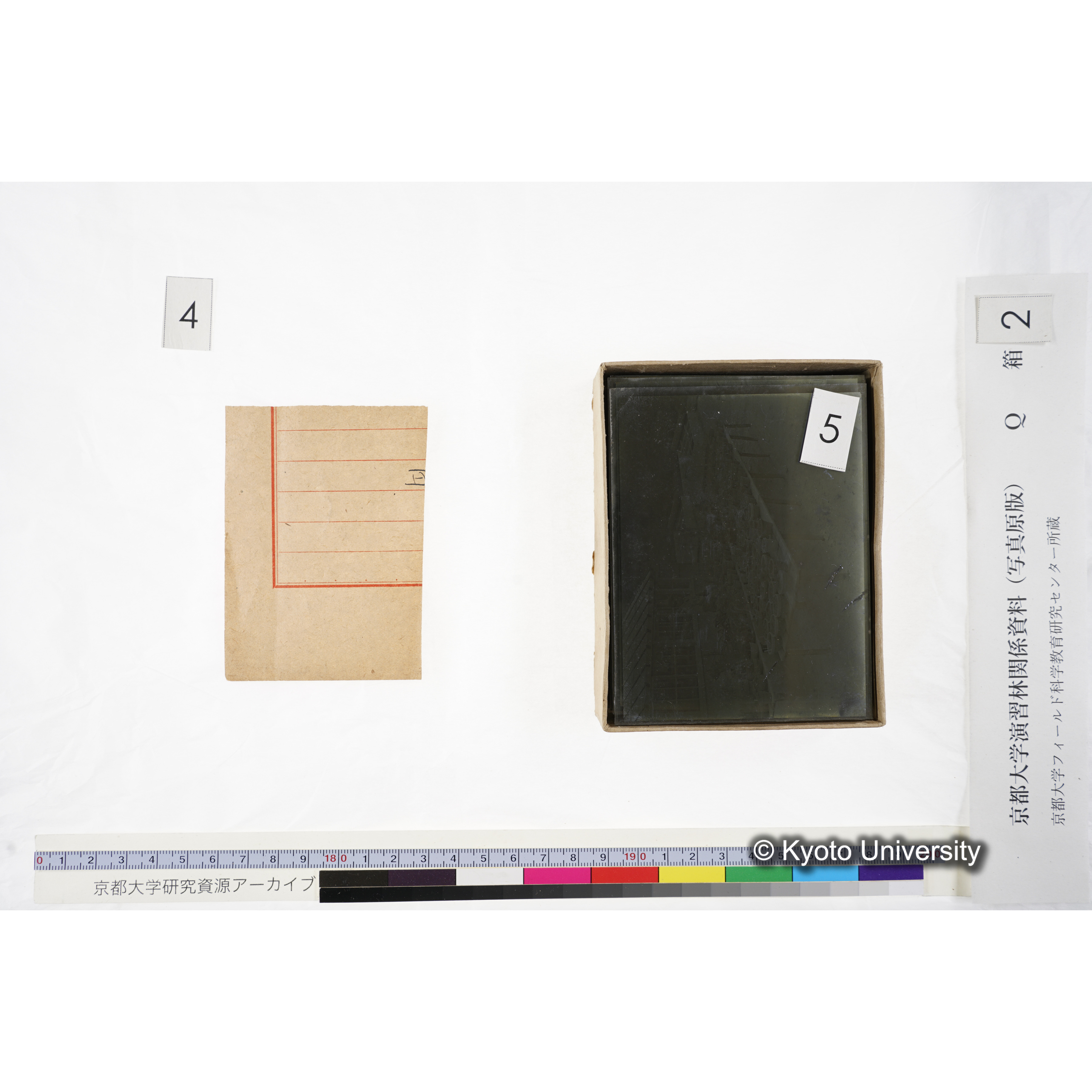 [ガラス乾板Q-箱2] 上賀茂試験地 2. (7)