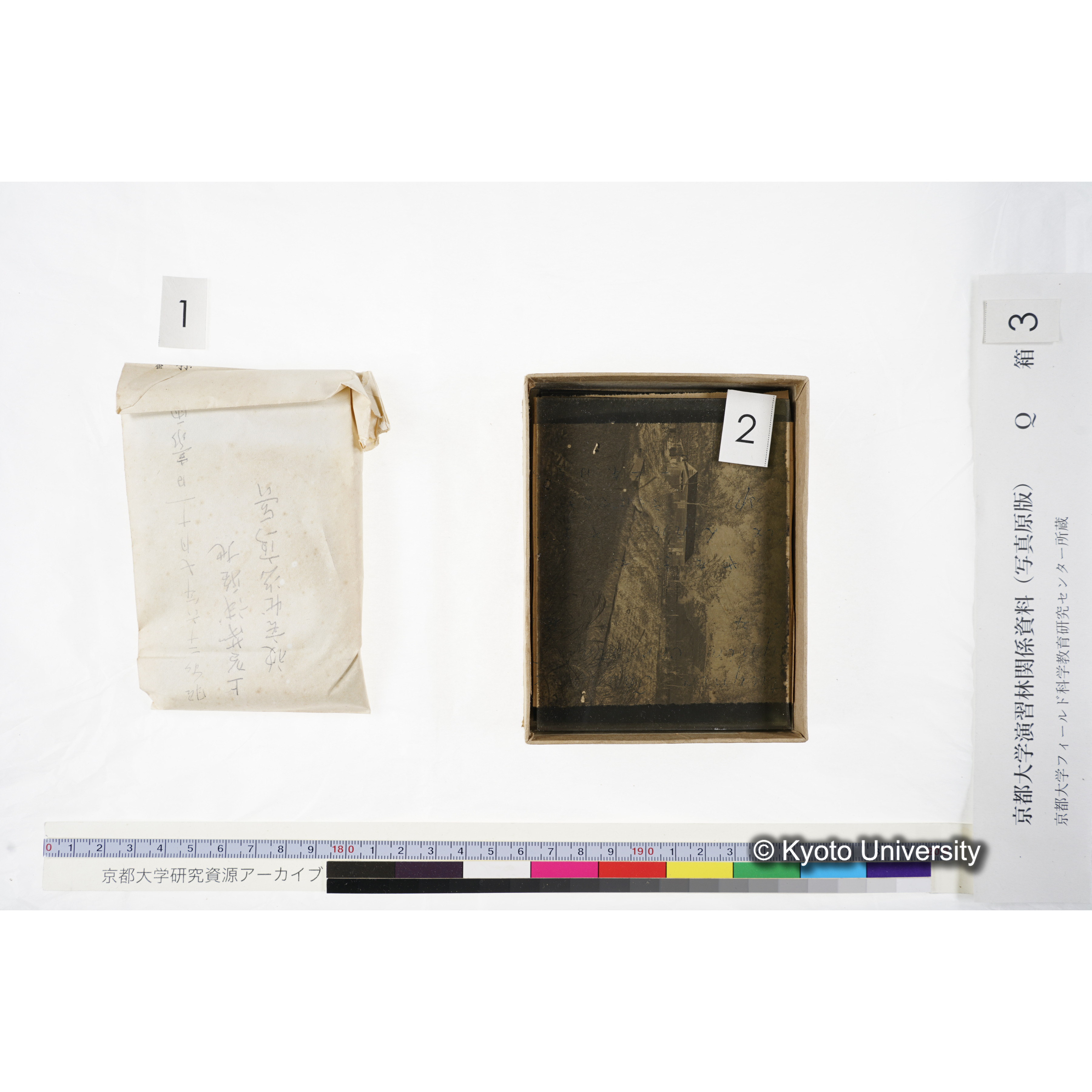 [ガラス乾板Q-箱3] 上賀茂試験地 3. (8)