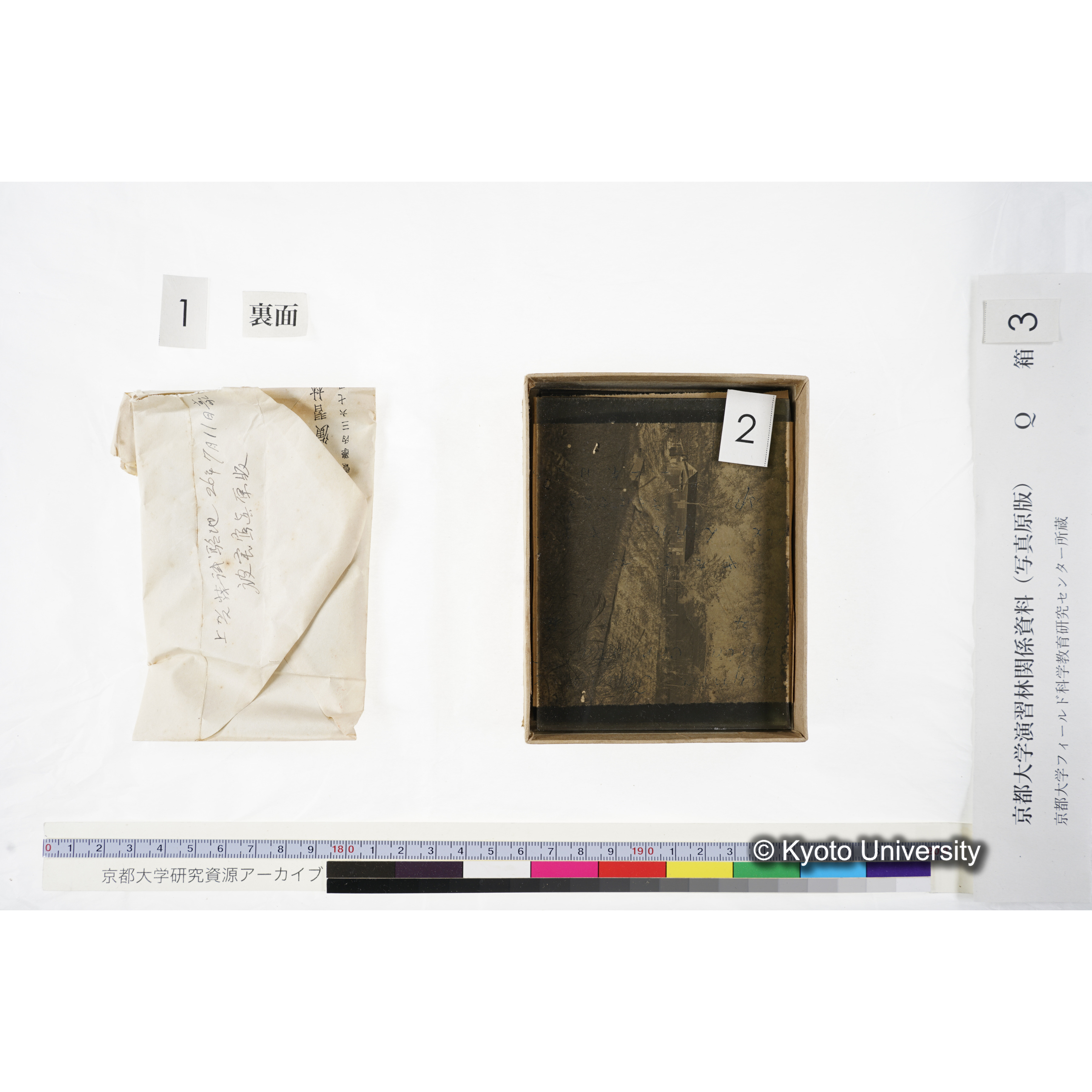 [ガラス乾板Q-箱3] 上賀茂試験地 3. (9)