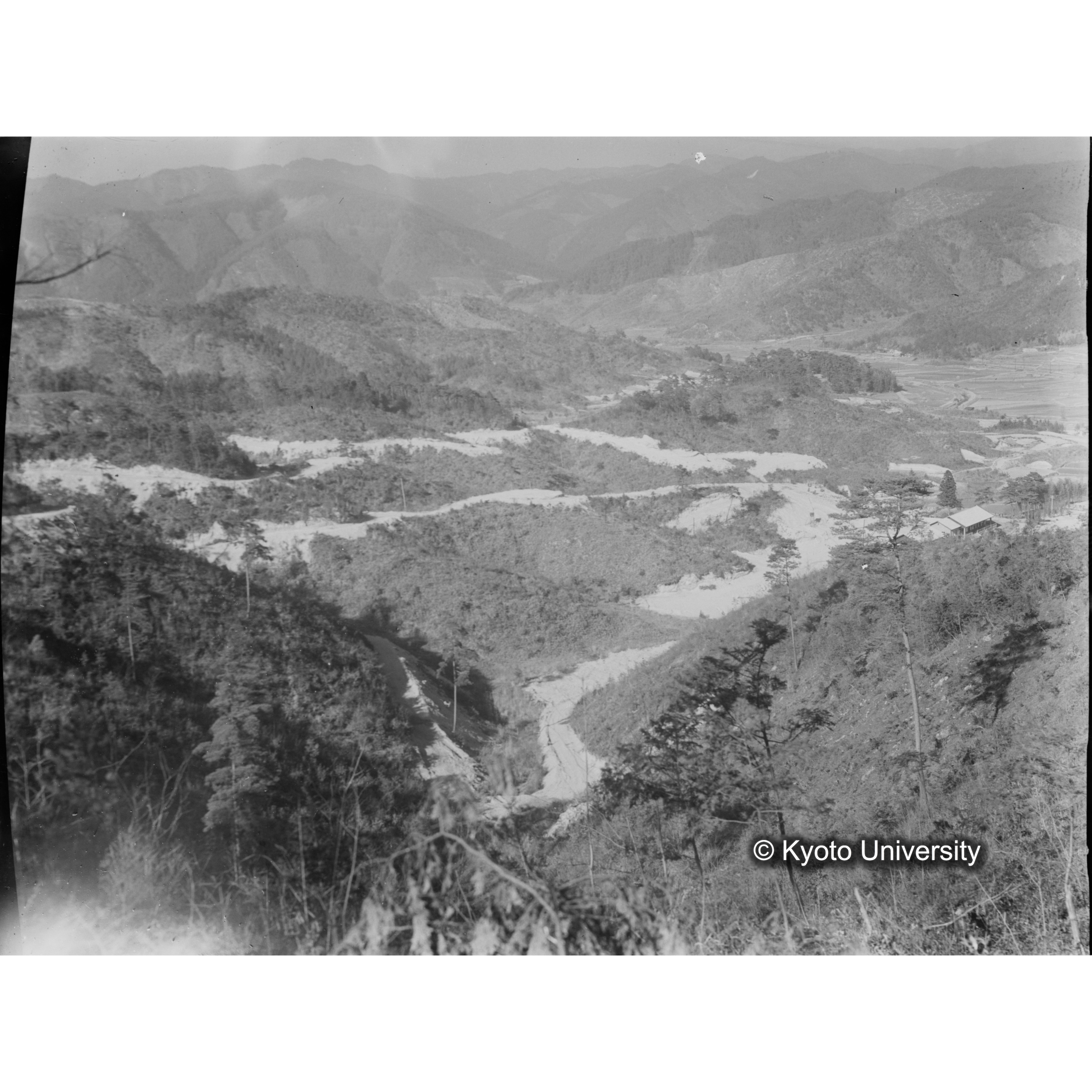 〔建設完了直後の林道〕 (1)