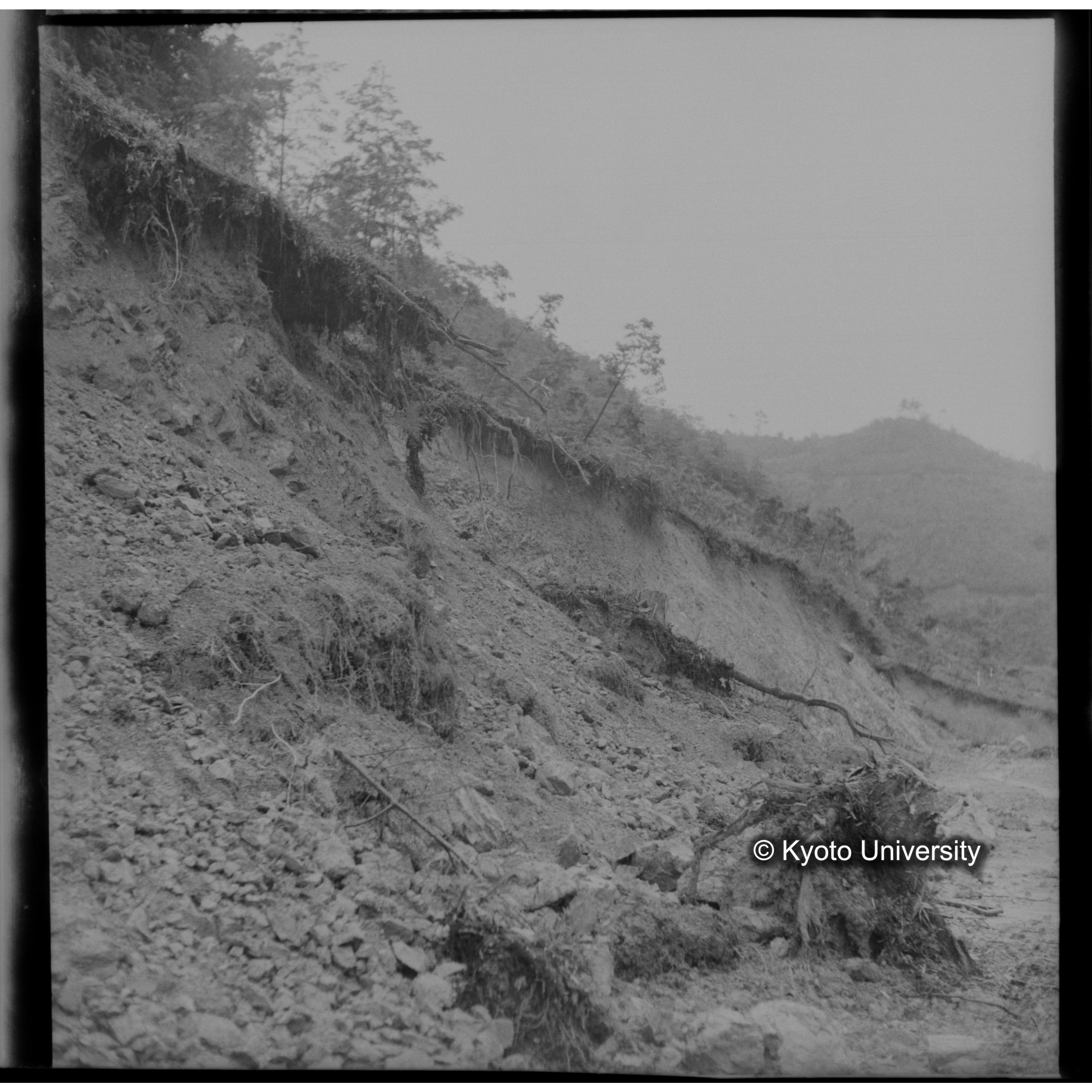 〔昭和26年度水害状況　林道の崩壊〕 (1)