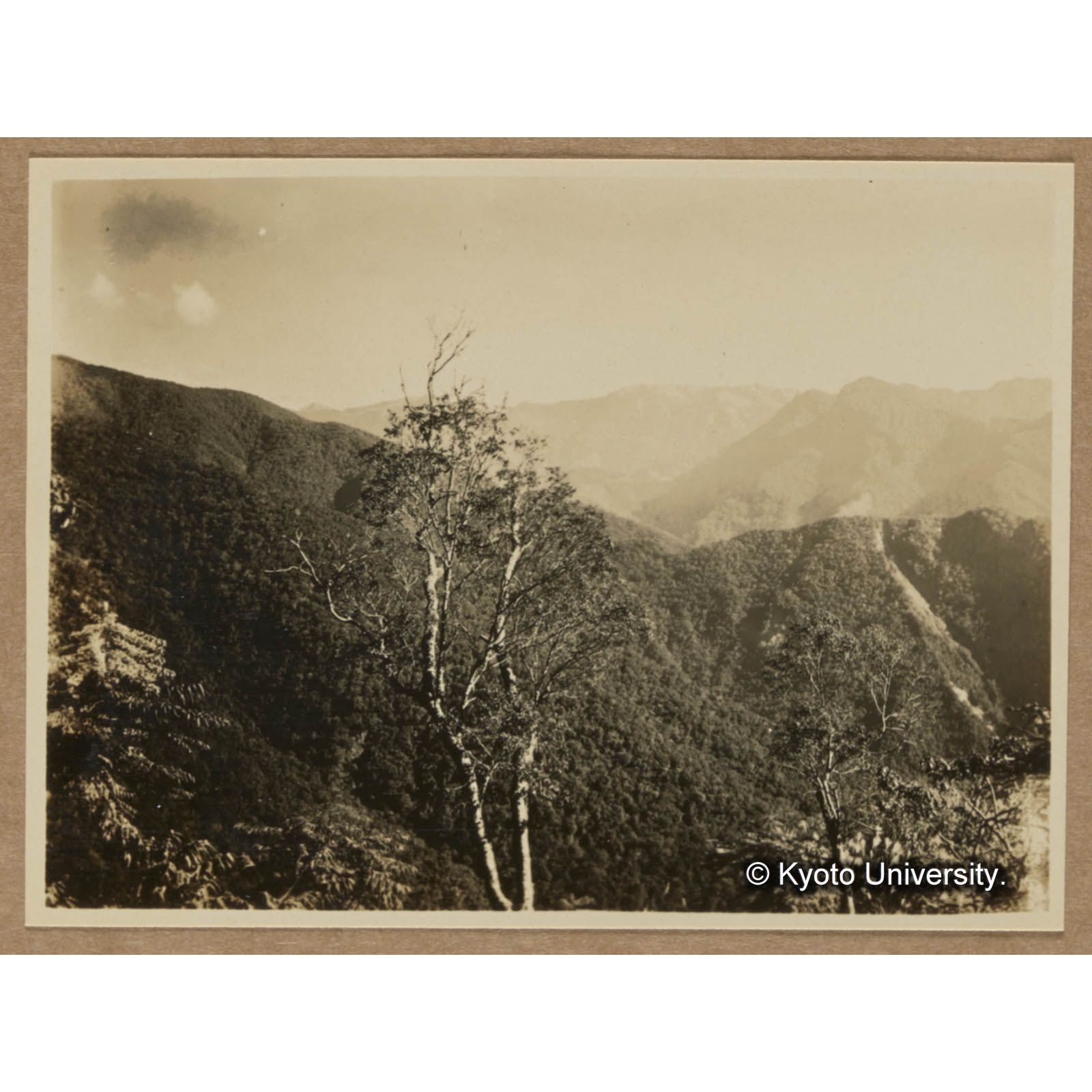 池鯉鮒付近より卑南主山方面を望む (1)