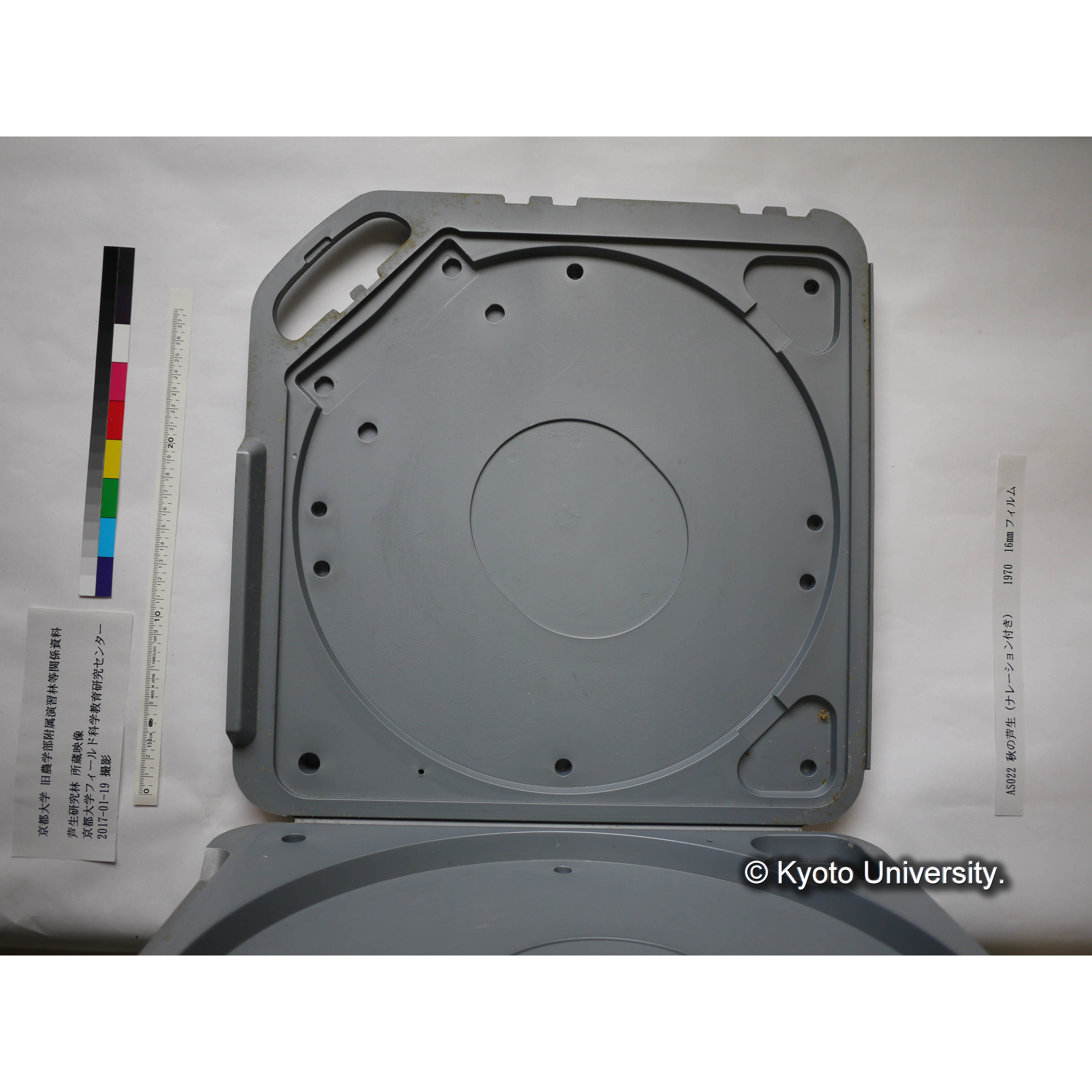 秋の芦生 1970 上映用フィルム (5)