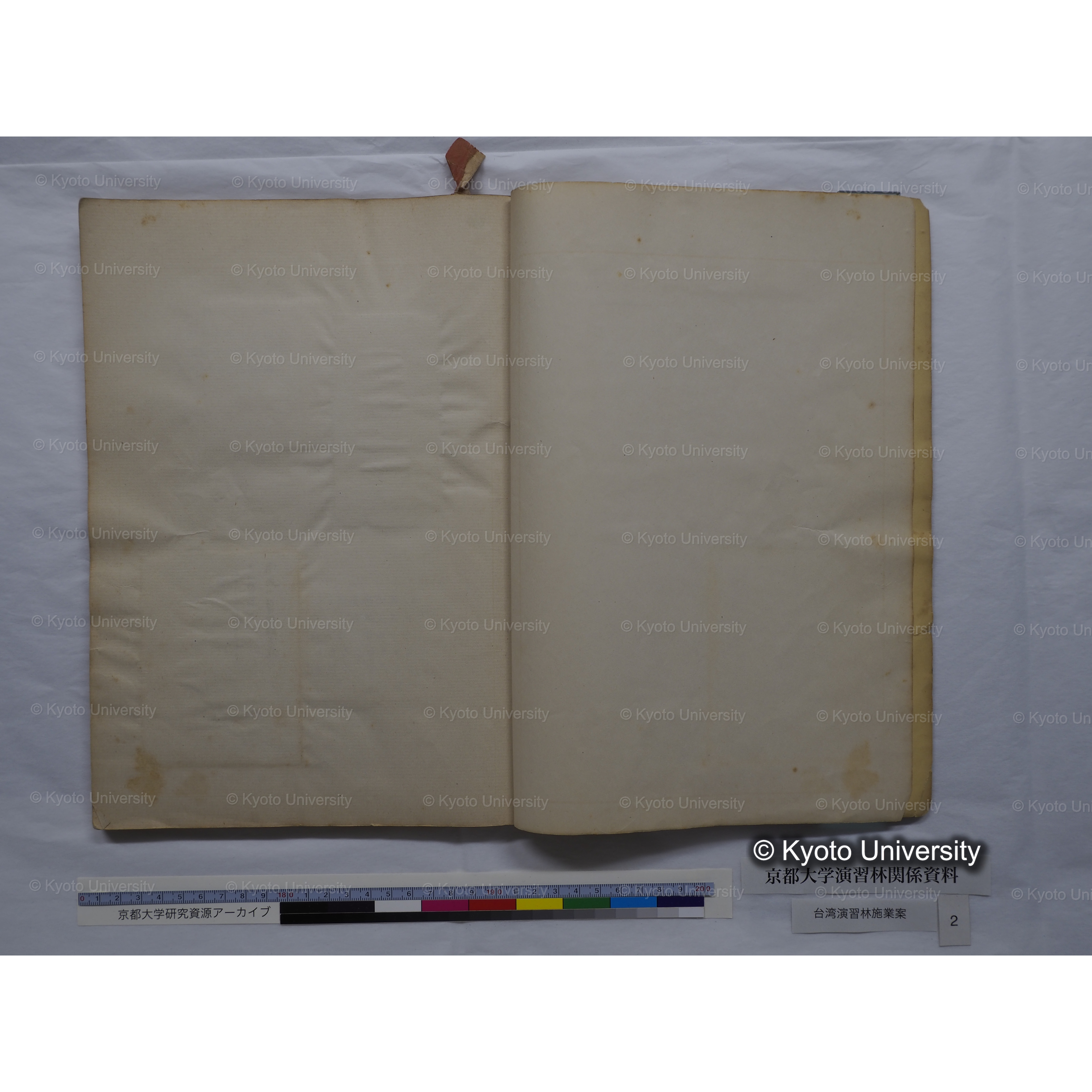 台湾演習林　施業案　実行期間＜自昭和 6年／至昭和12年＞　昭和六年四月編成. (176)