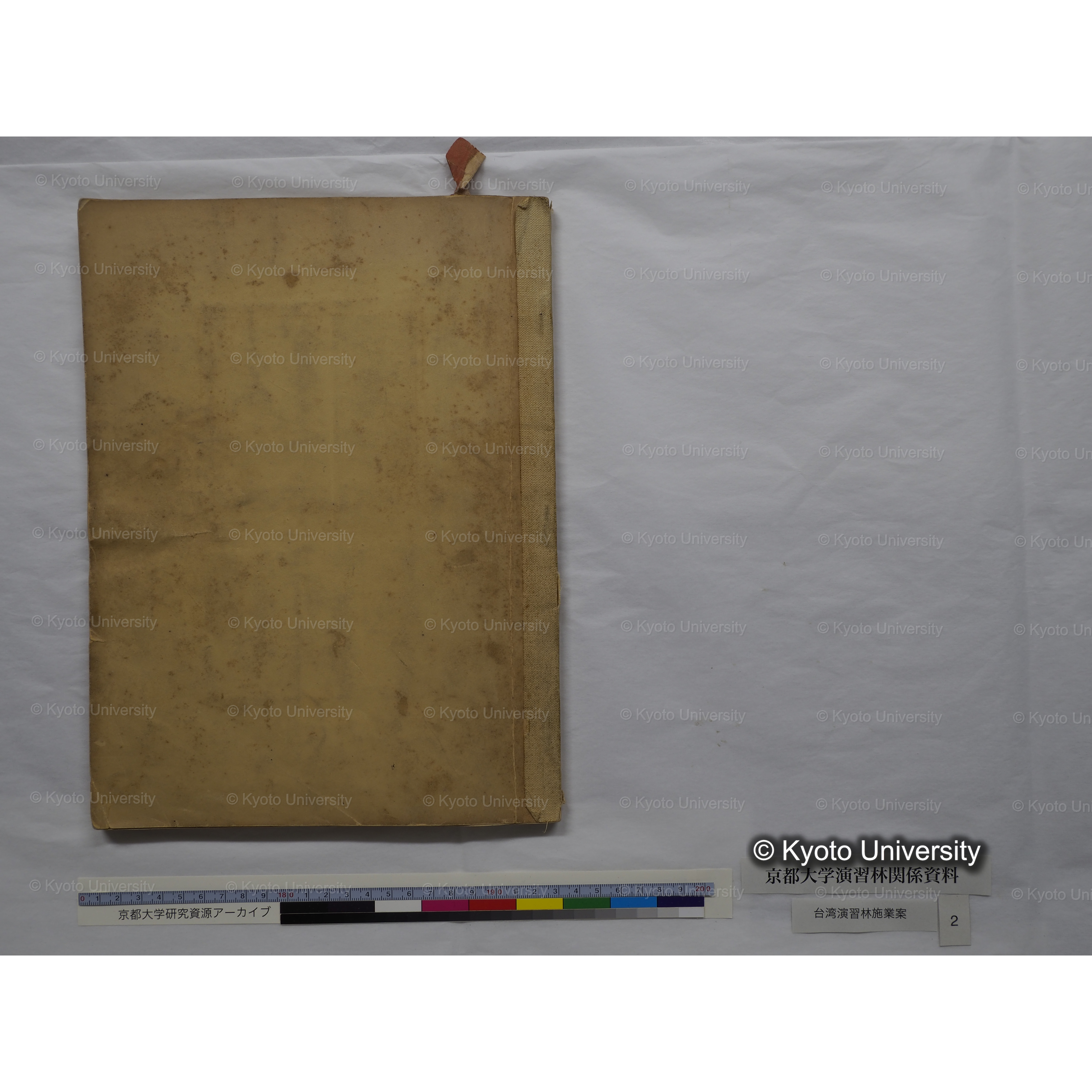 台湾演習林　施業案　実行期間＜自昭和 6年／至昭和12年＞　昭和六年四月編成. (178)