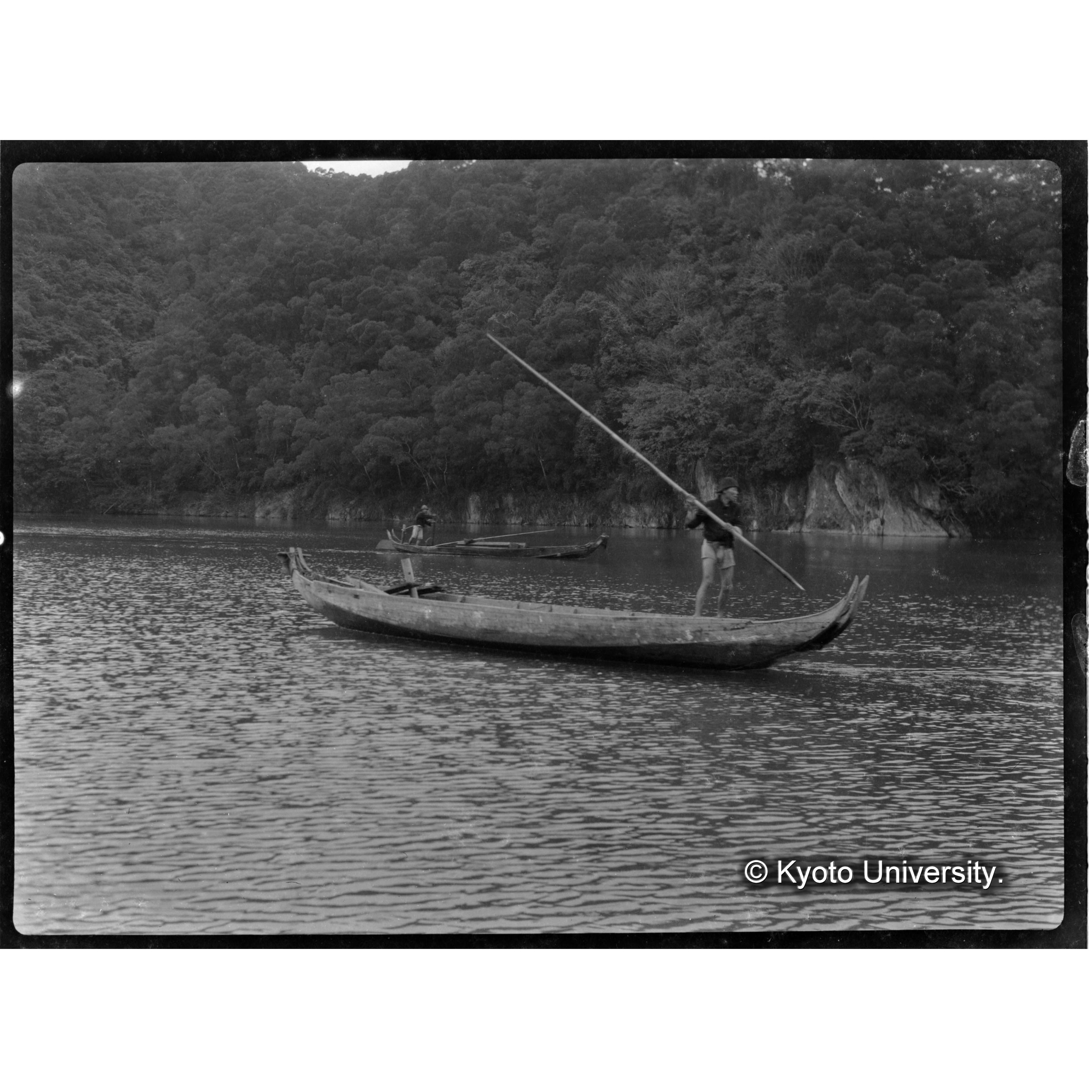 新店渓、　舟 (1)