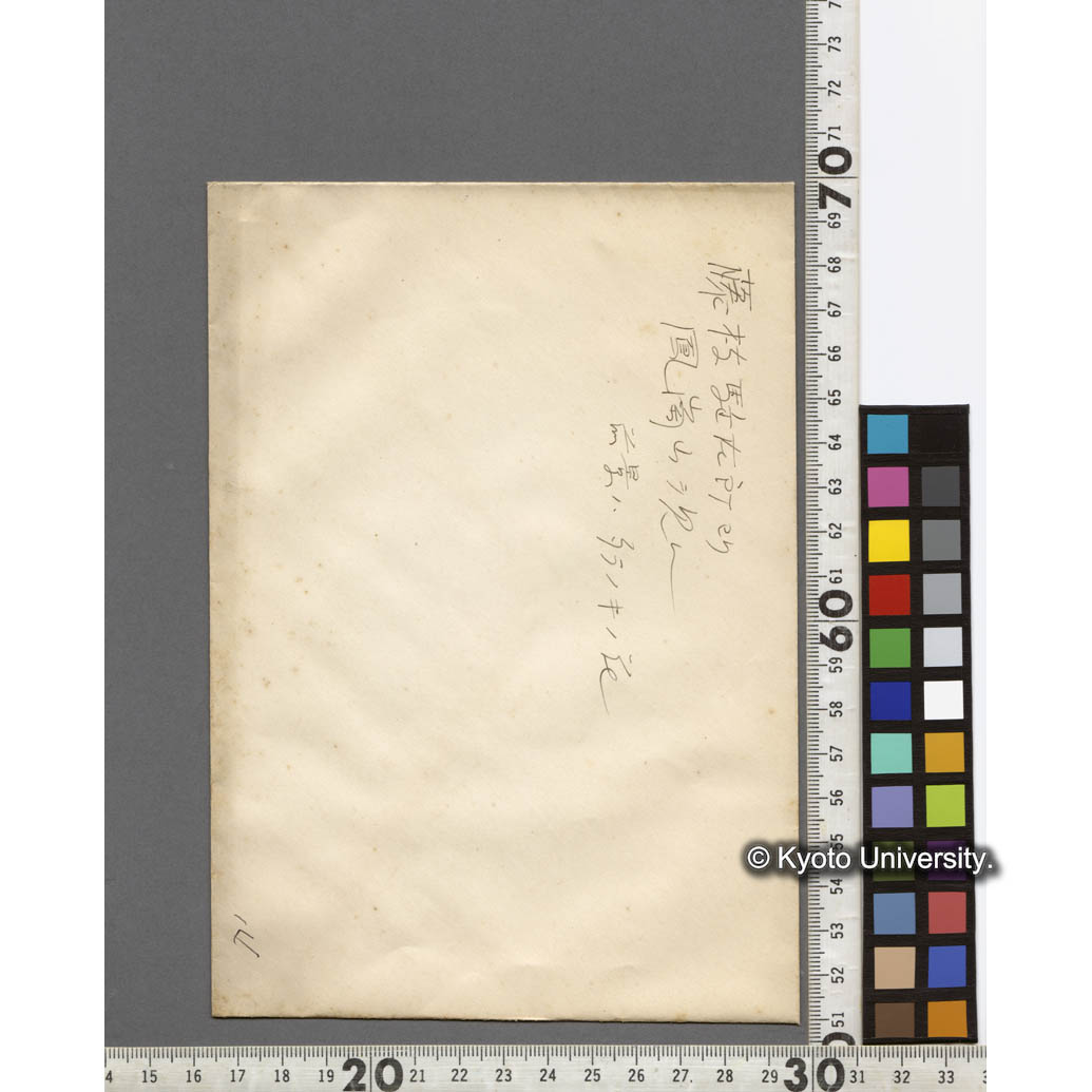 藤枝駐在所より鳳崗山を見る.前景はタラノキの花 (2)