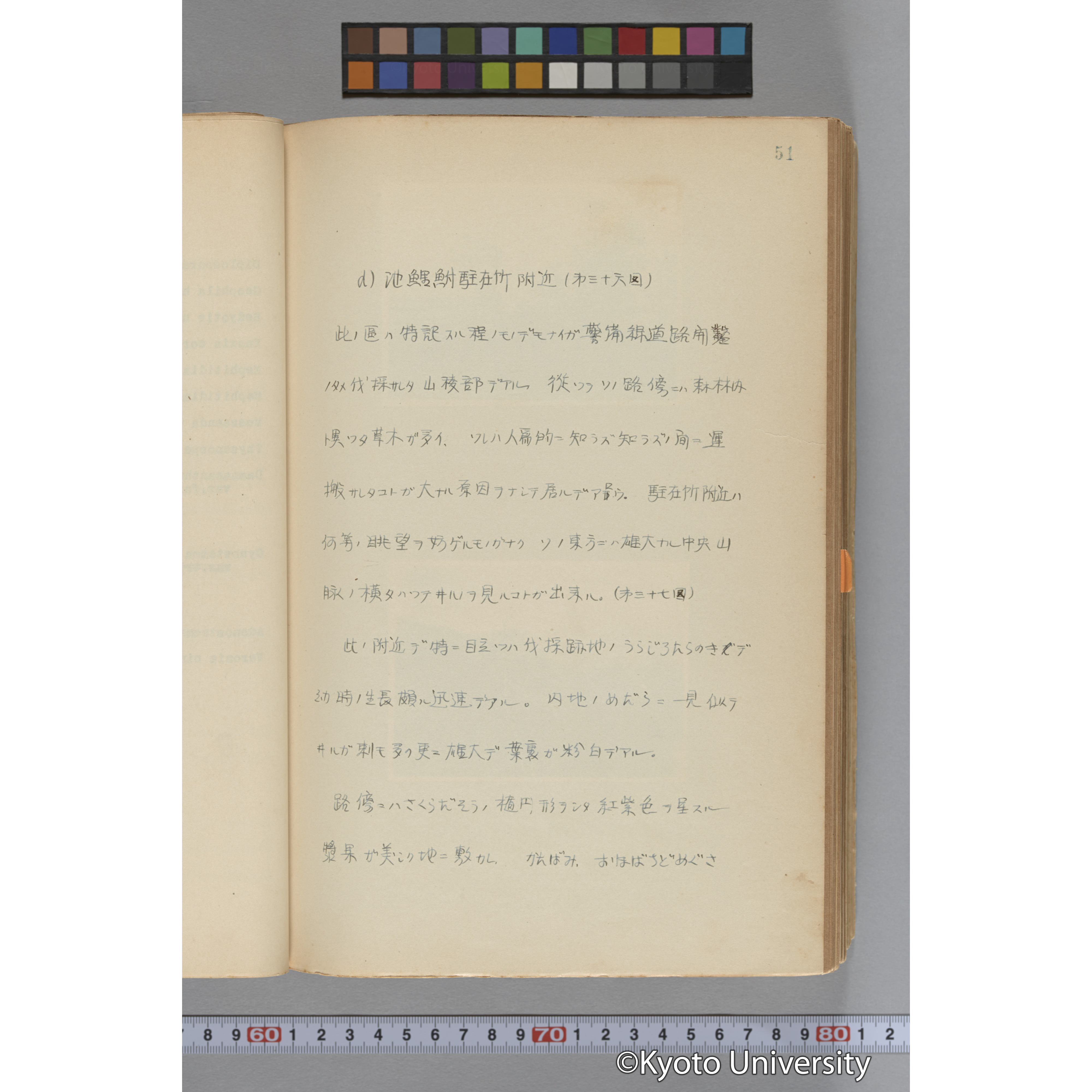台湾演習林植物調査報告. 第一予報. 1931 植物調査班 (75)