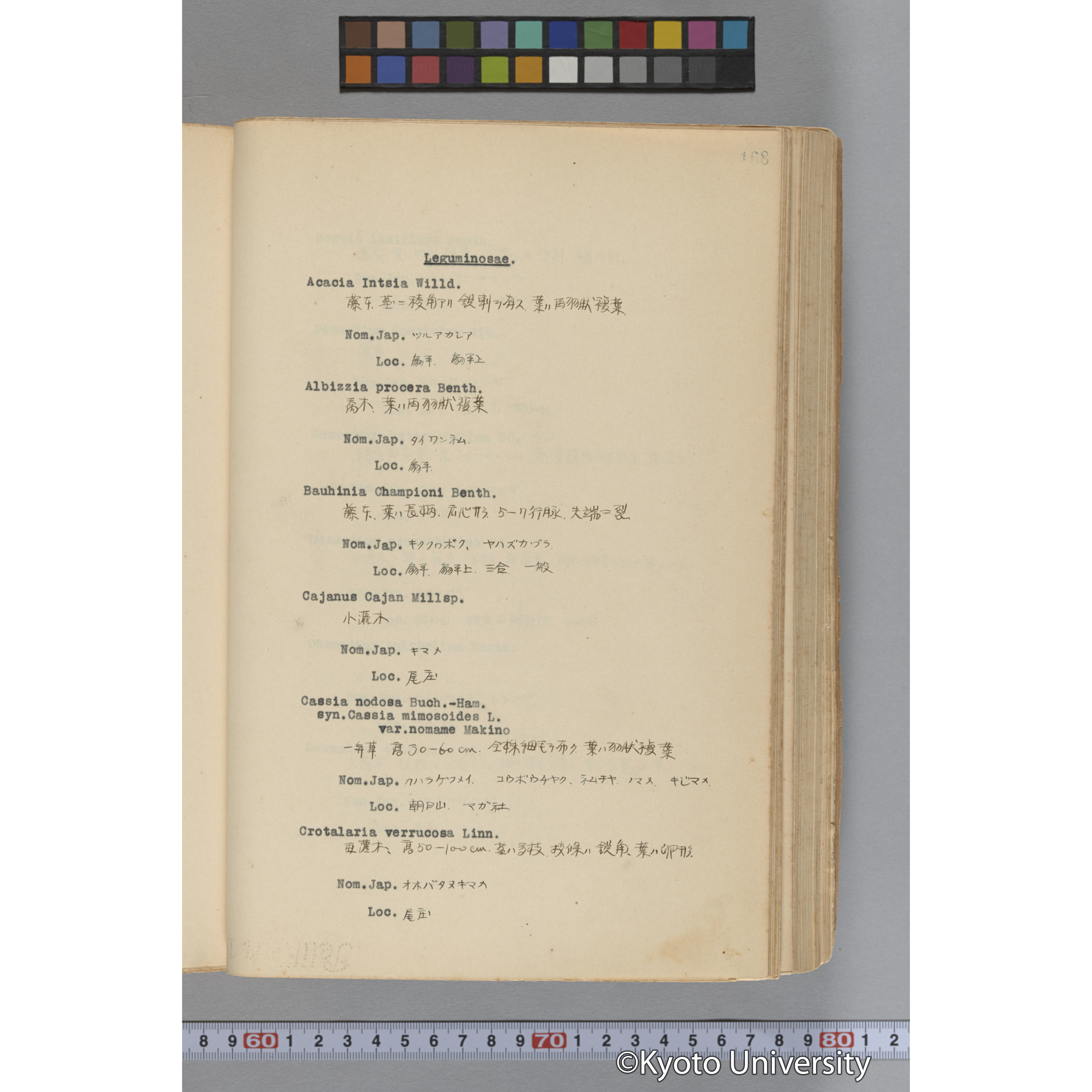 台湾演習林植物調査報告. 第一予報. 1931 植物調査班 (215)