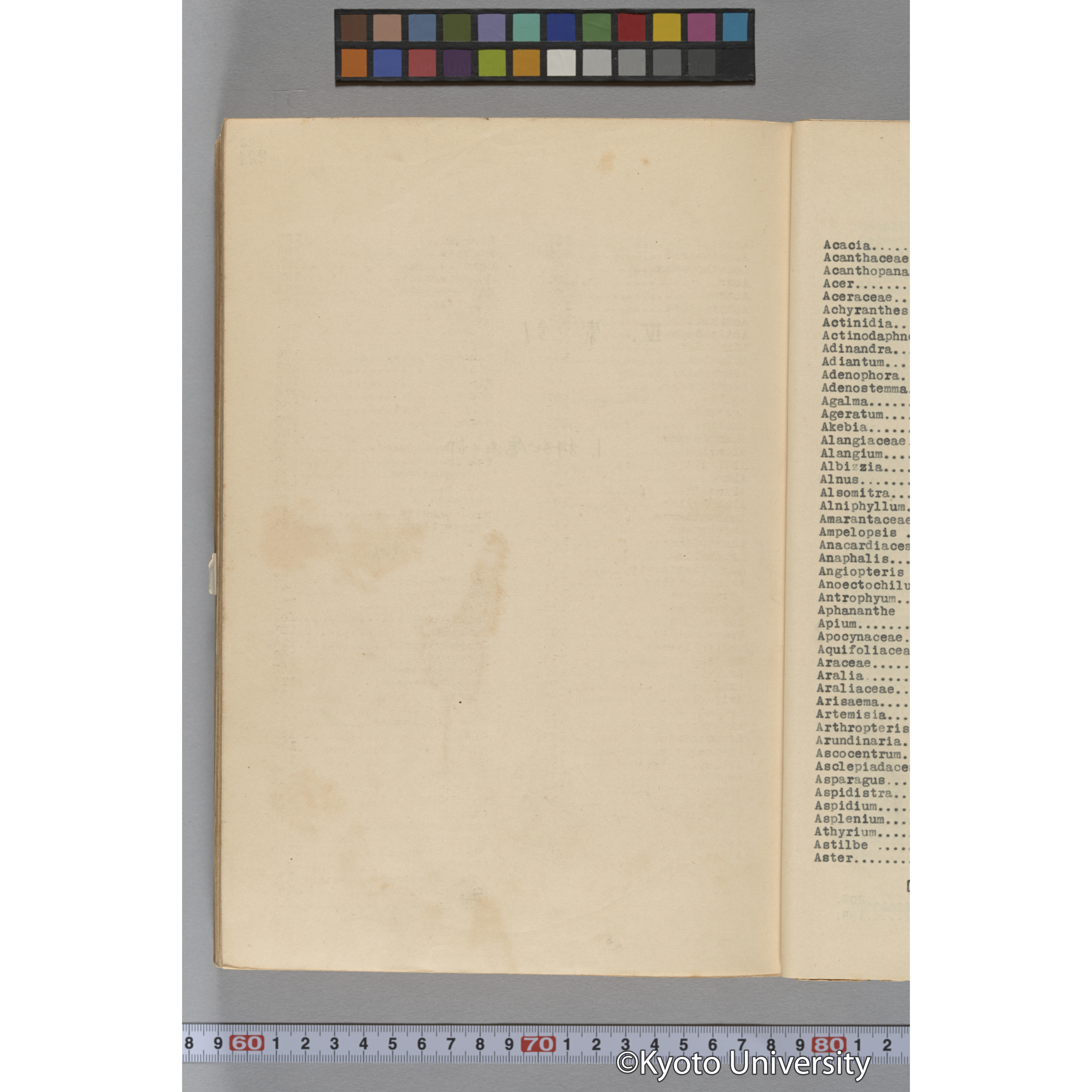 台湾演習林植物調査報告. 第一予報. 1931 植物調査班 (269)