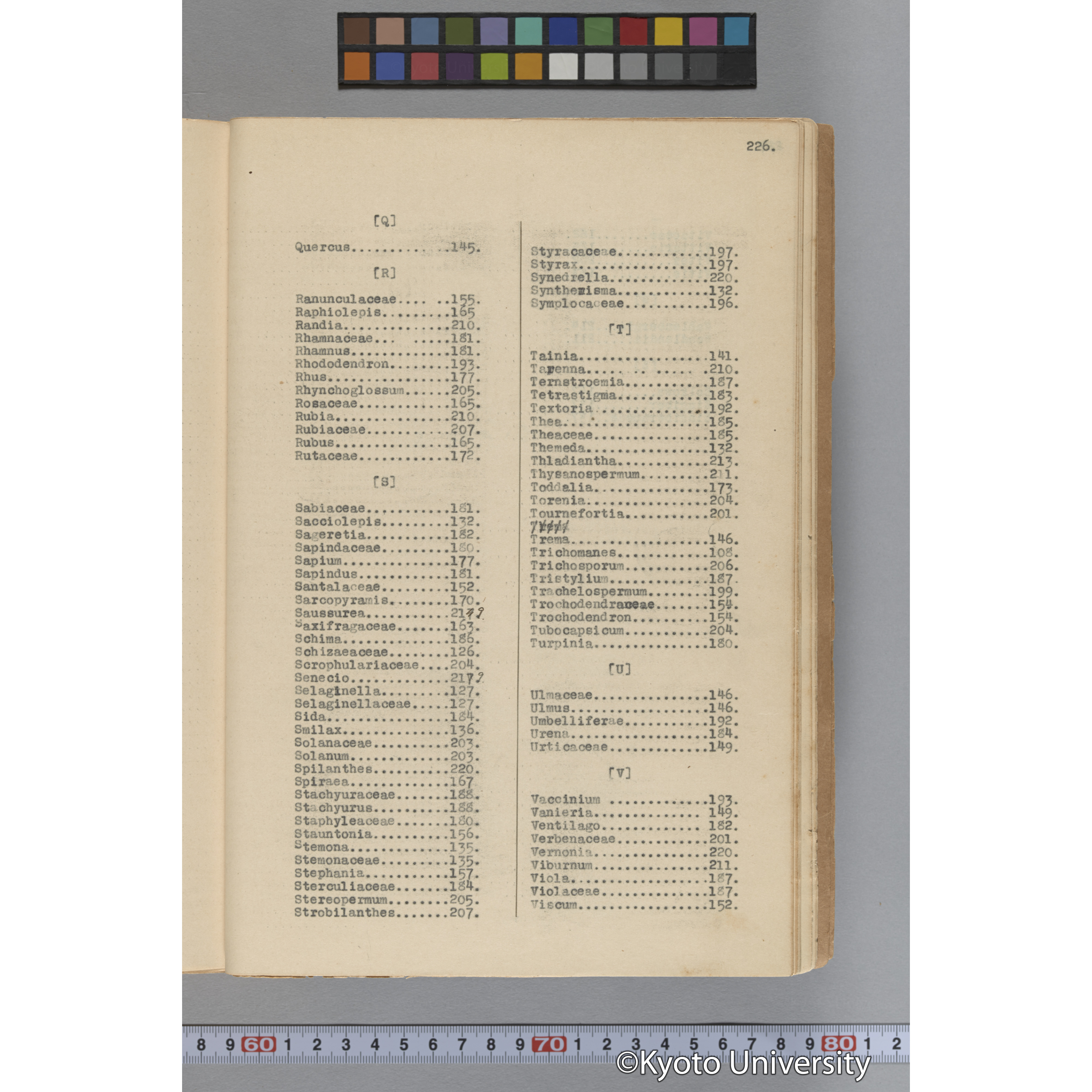 台湾演習林植物調査報告. 第一予報. 1931 植物調査班 (274)