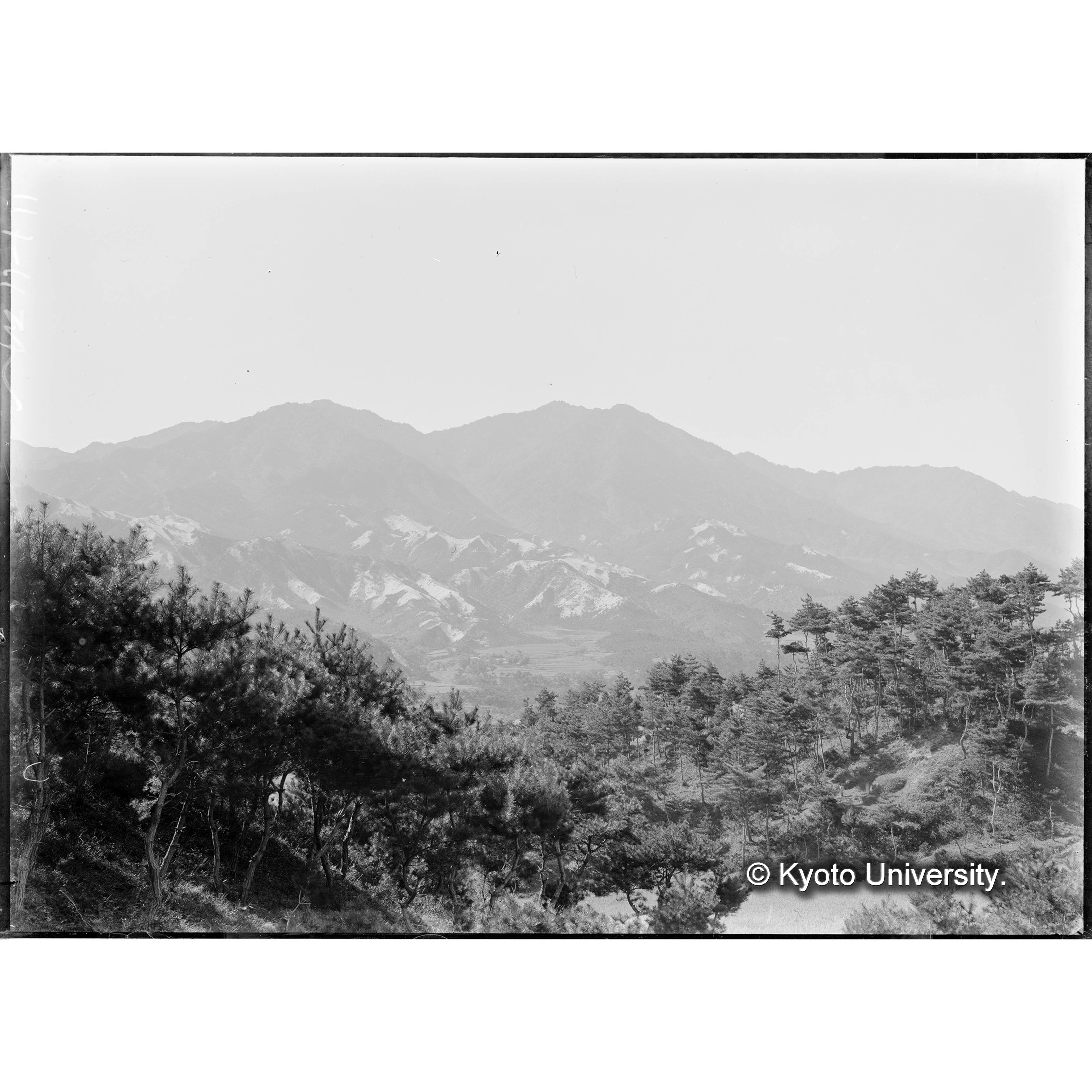 三峯山遠景　朝鮮／朝鮮演習林／昭3年秋 (1)