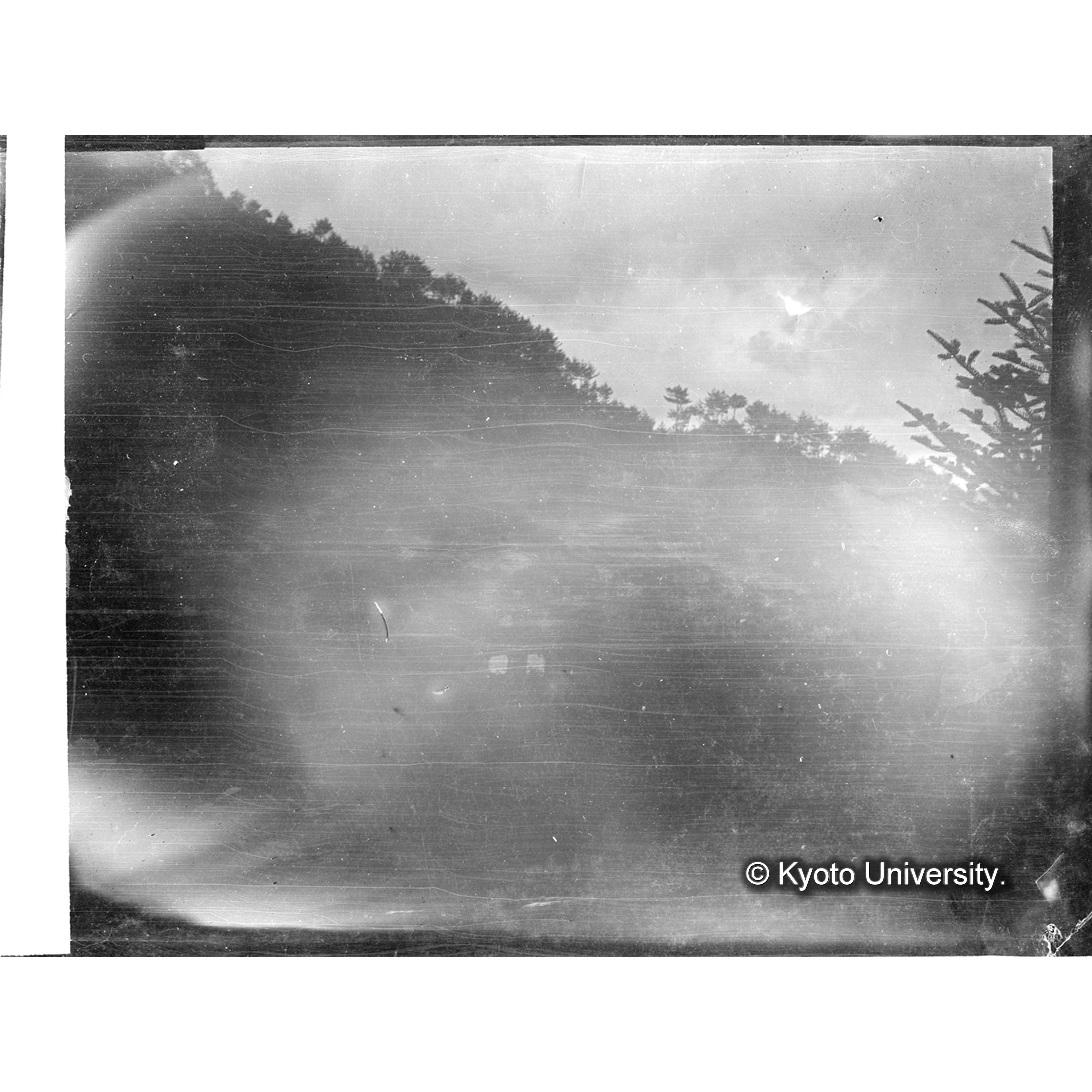 霊源寺の遠望 (1)