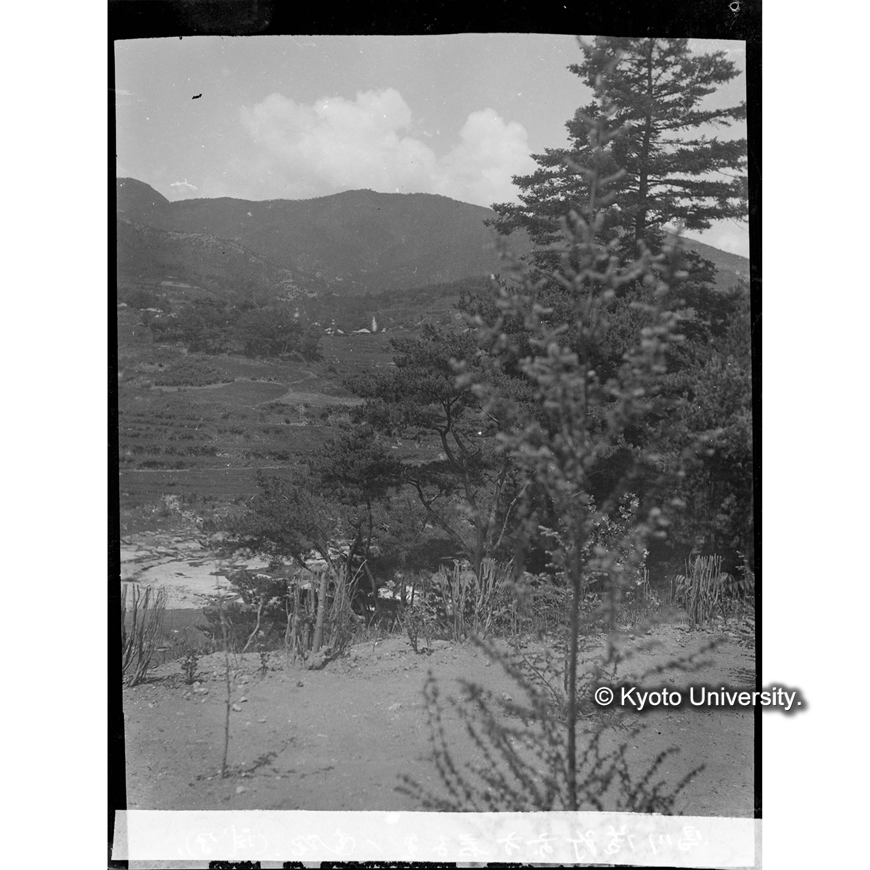 馬川詰所前方君子里の遠望(試写) (1)