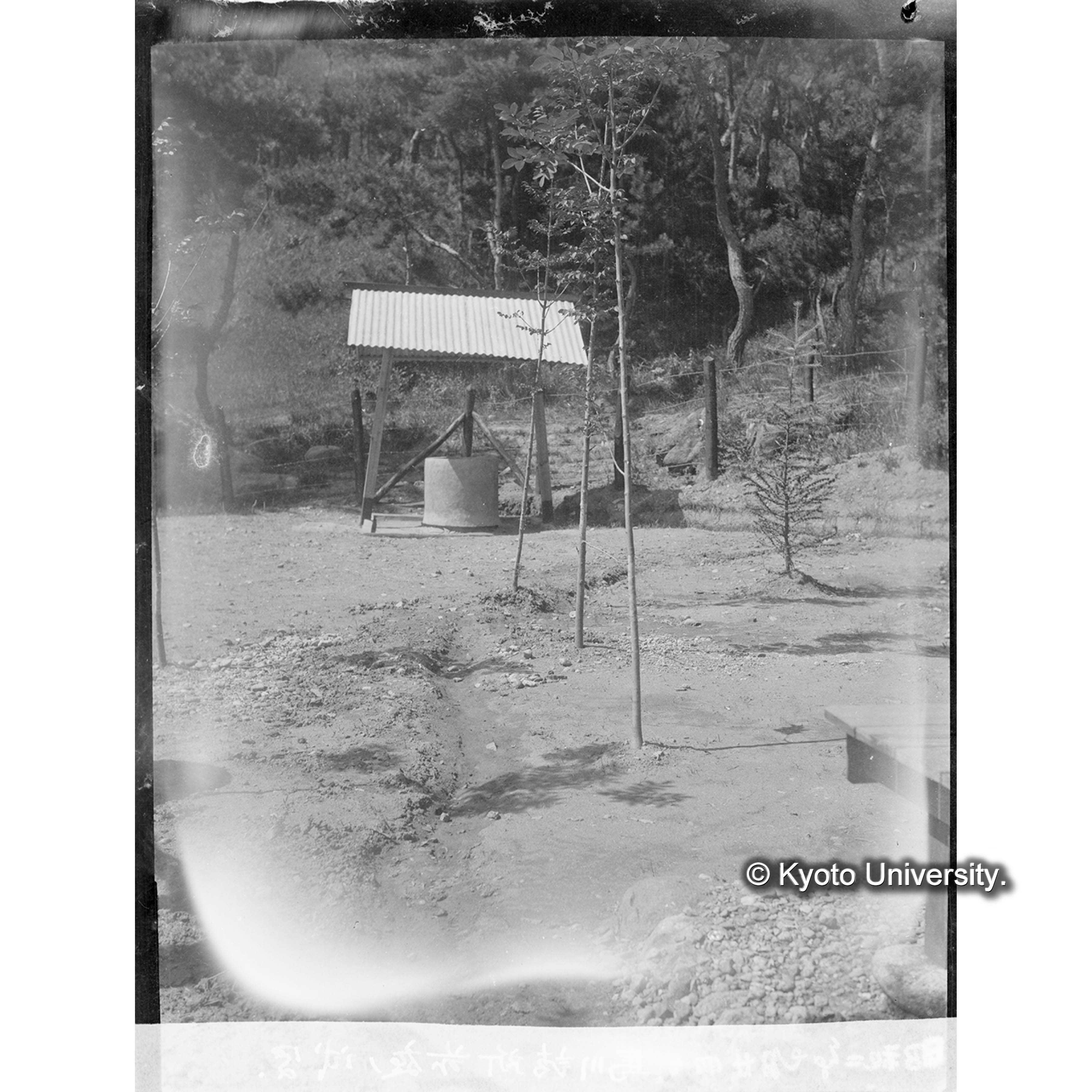 馬川詰所前庭の試写 (1)