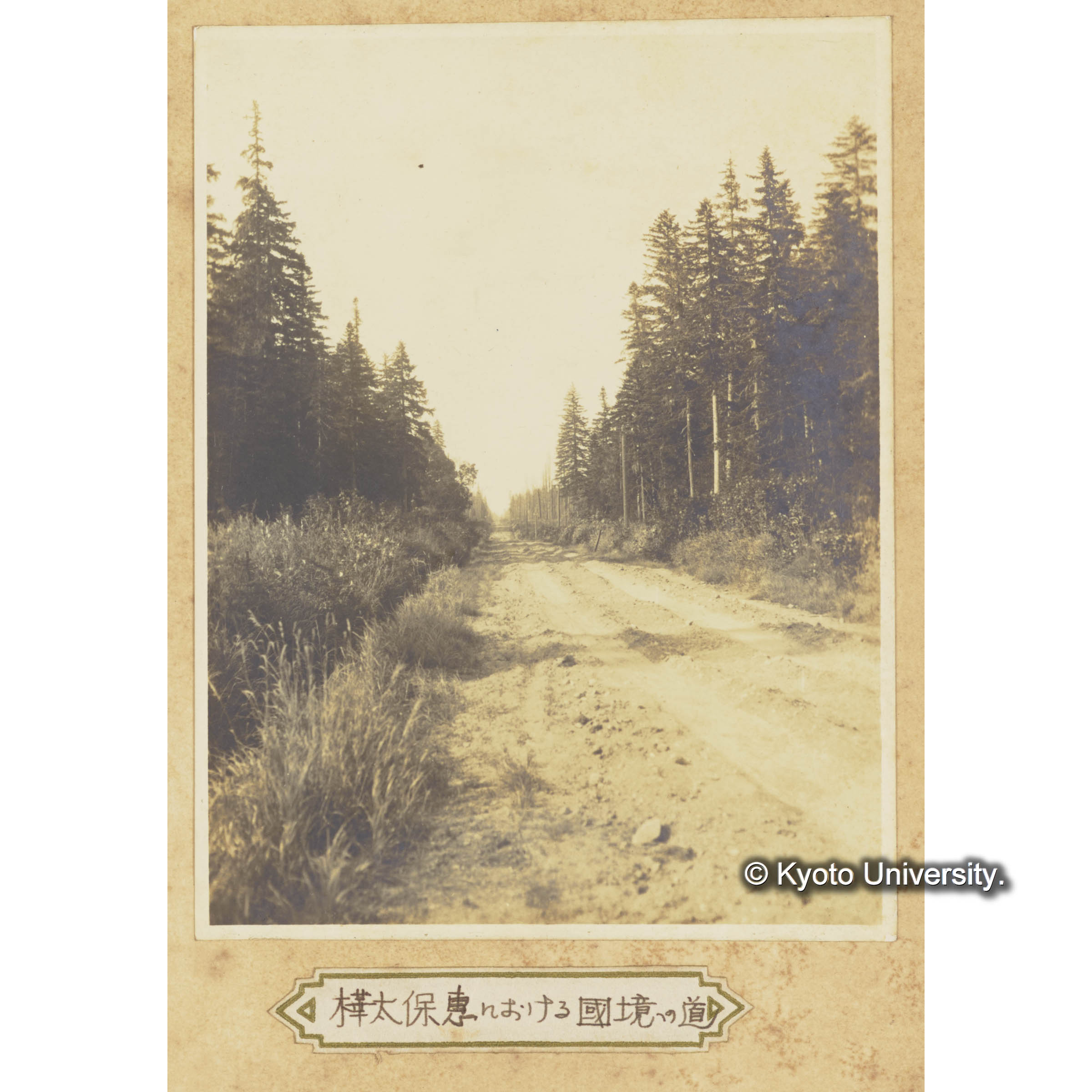 樺太保惠における国境への道 (1)